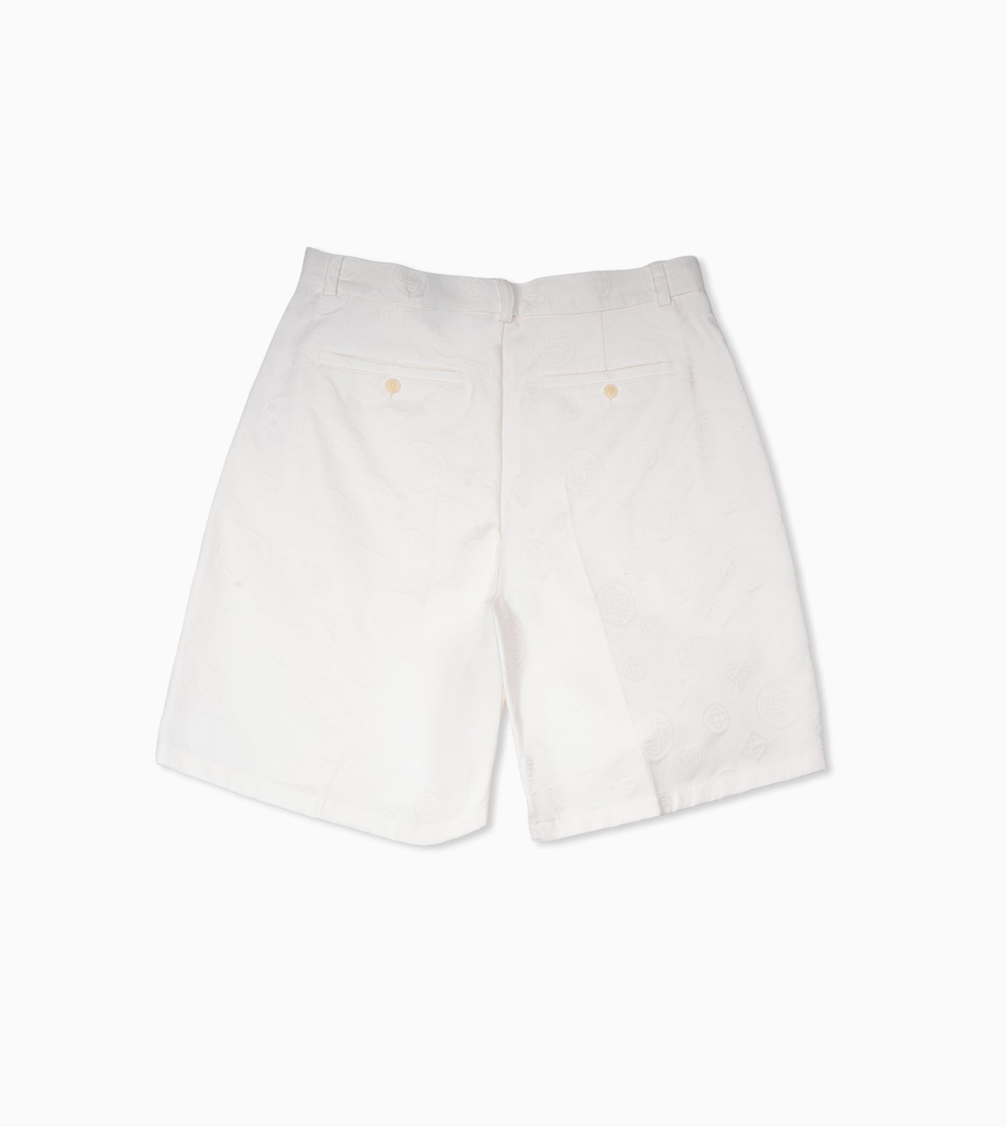 Shorts con monograma de CASABLANCA Blancos