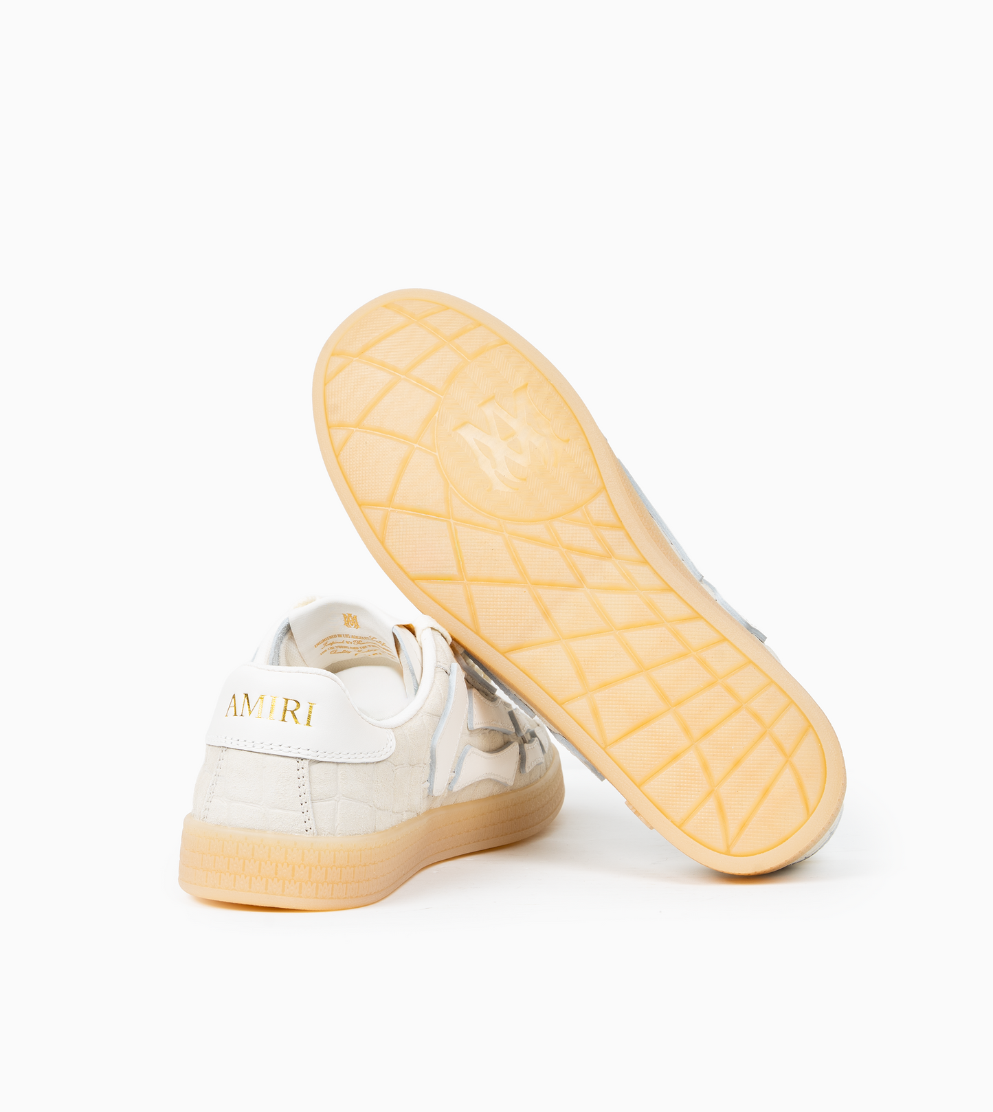 AMIRI Croc Debossed Pacific Bones