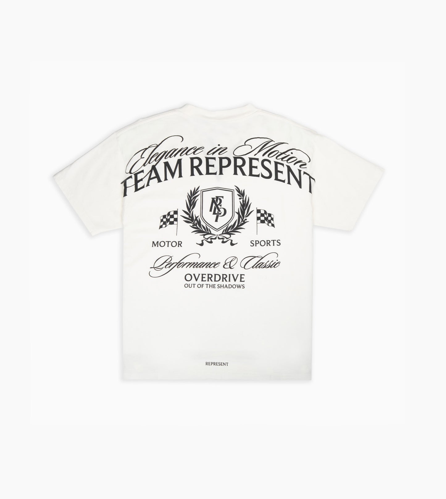REPRESENT Crest T-Shirt White