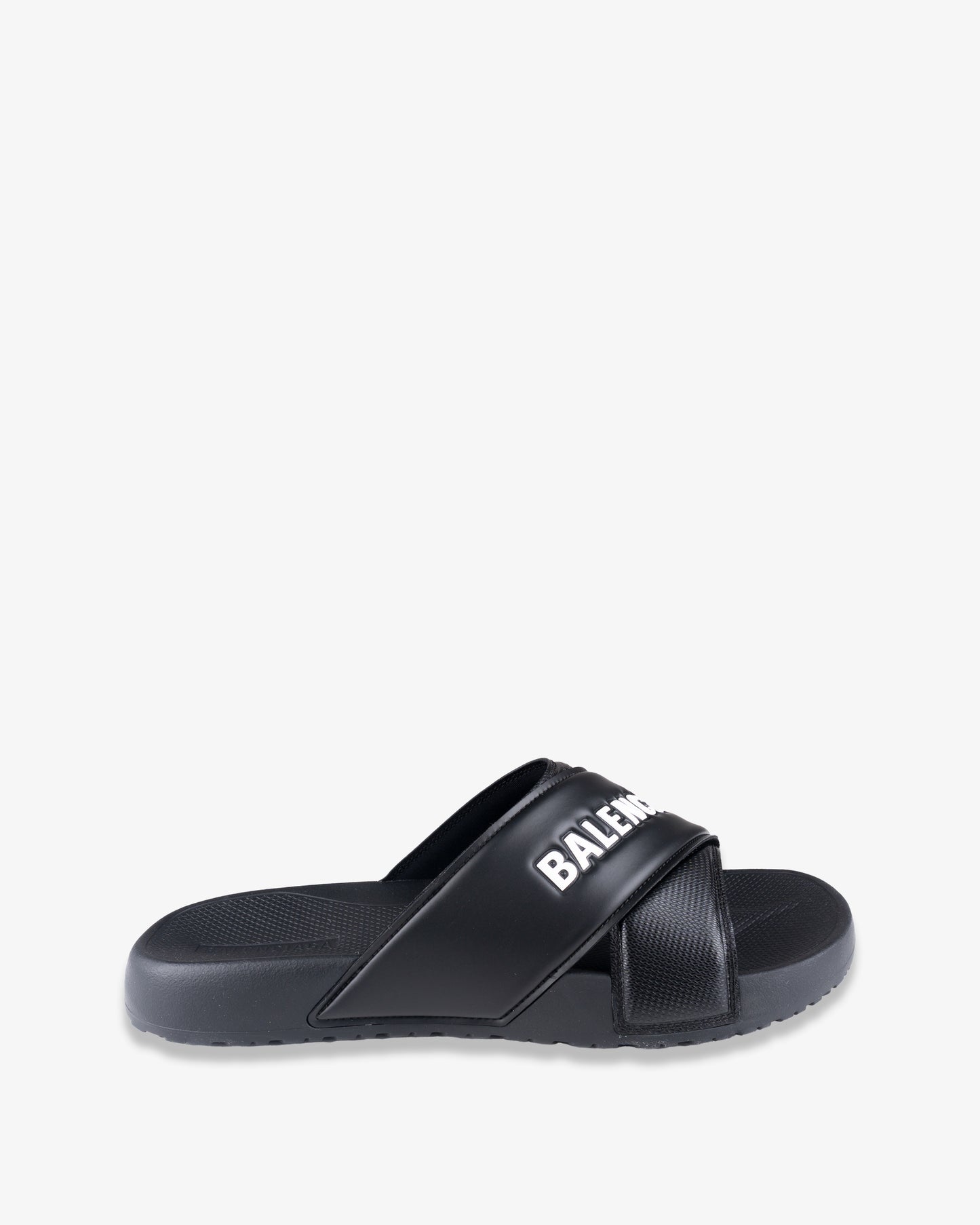 BALENCIAGA Sporty Pool Sandal with Logo