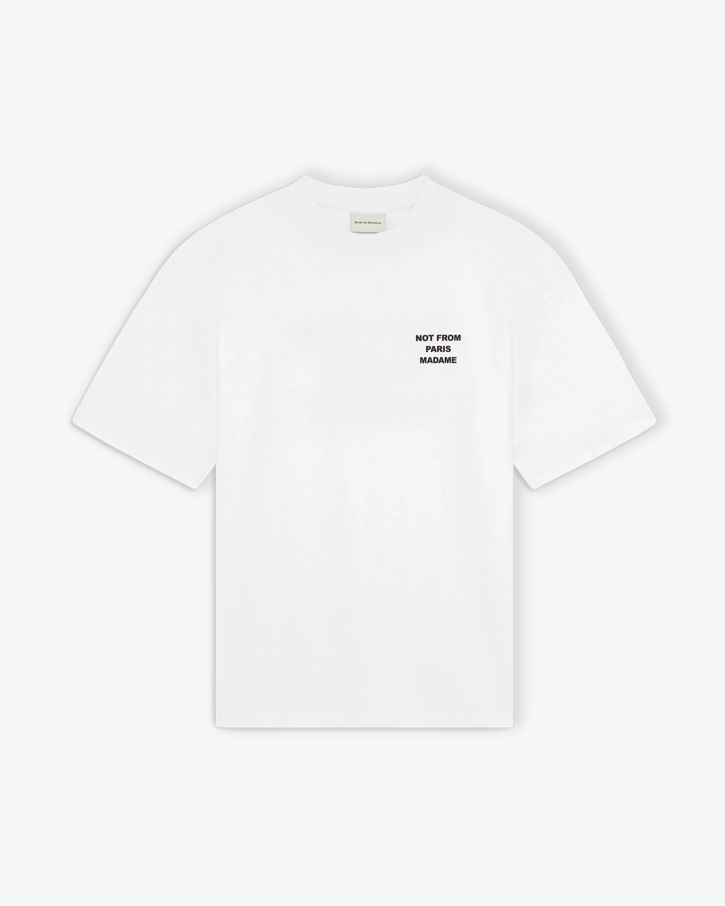 DRÔLE DE MONSIEUR Bold Slogan T-Shirt