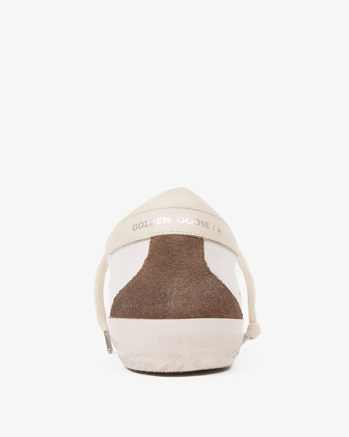 GOLDEN GOOSE SUPER STAR Leather White Brown Blue
