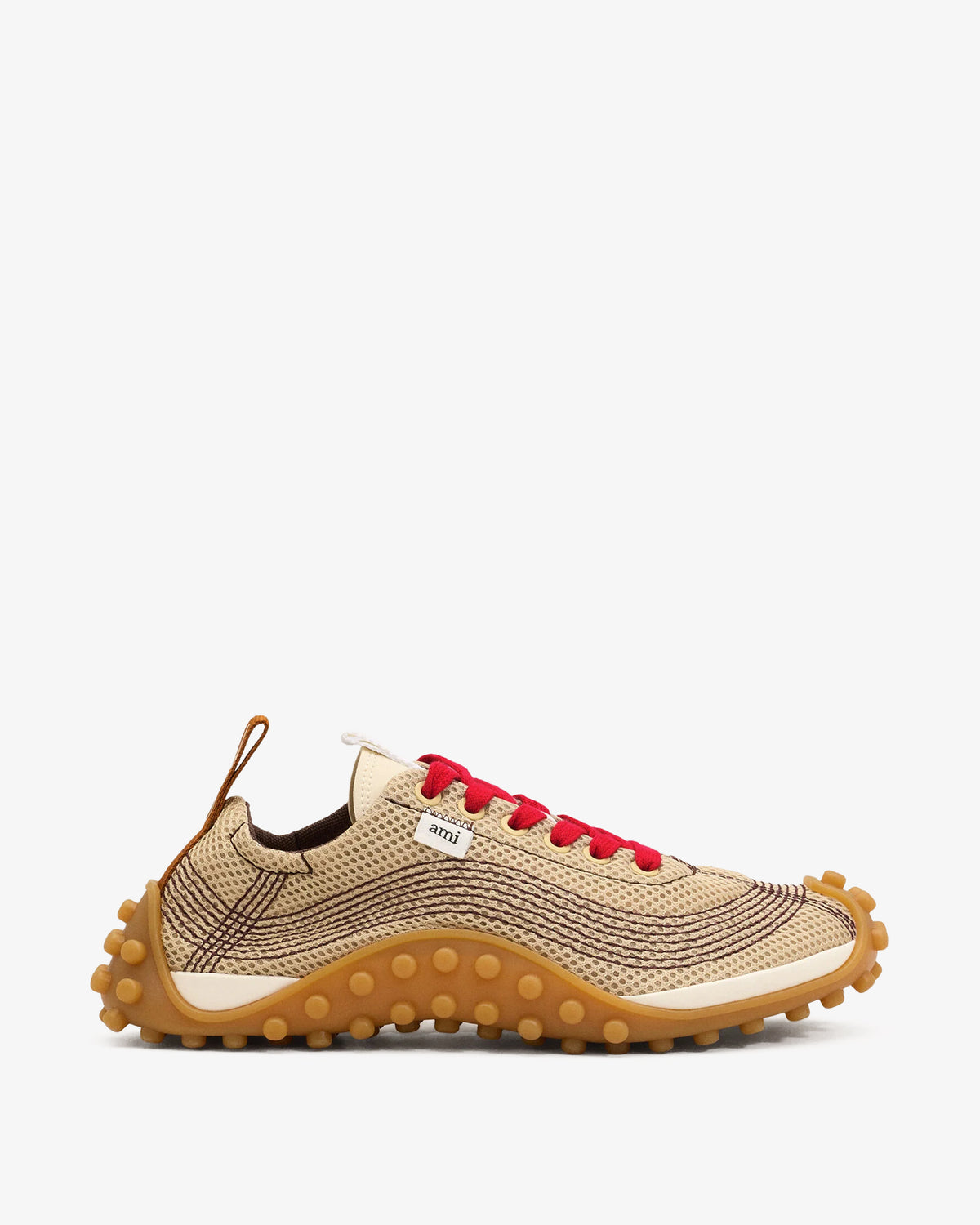 AMI PARIS Mirage Sneaker Beige
