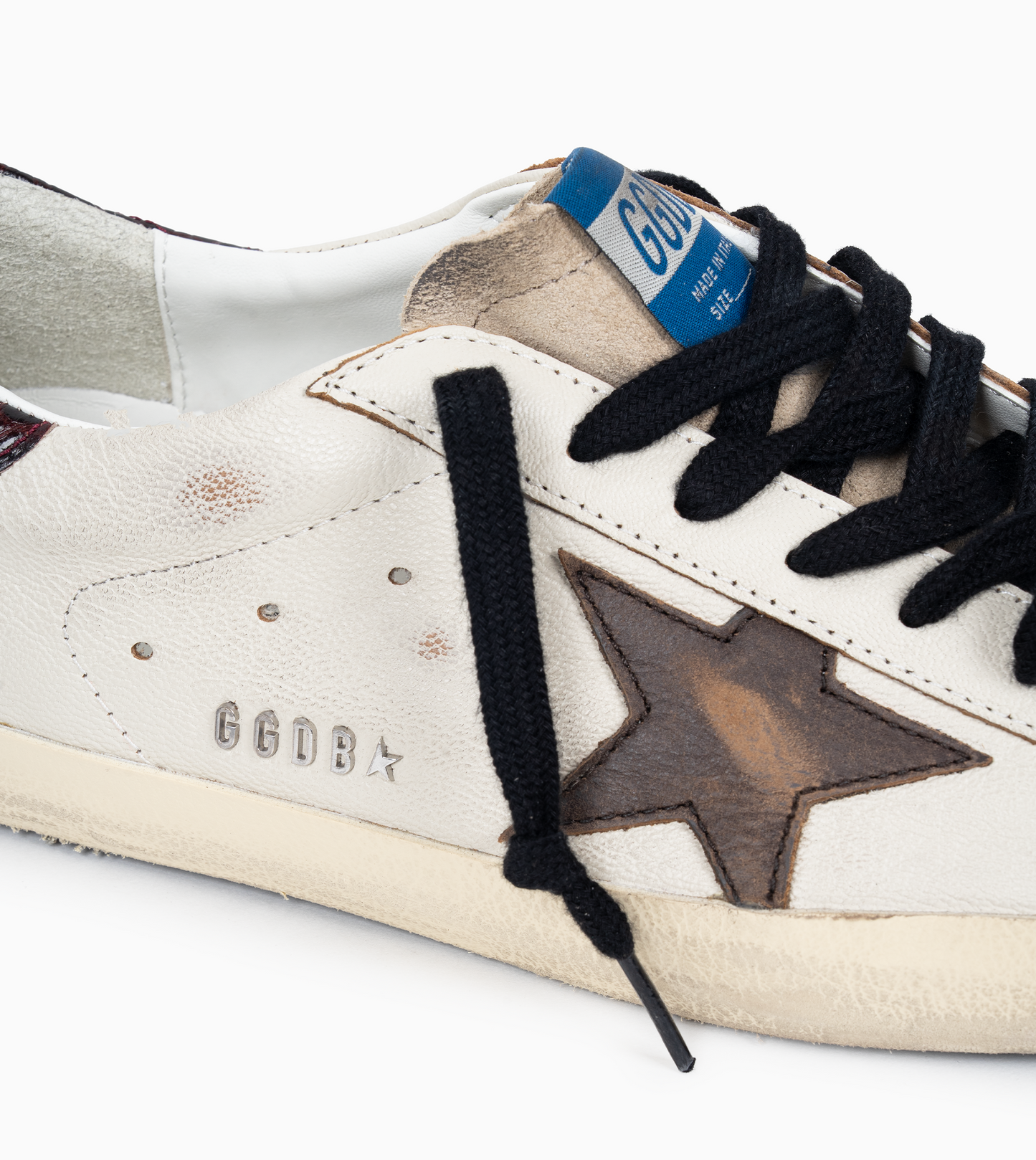 GOLDEN GOOSE SUPER STAR Nappa Upper Leather White Beige