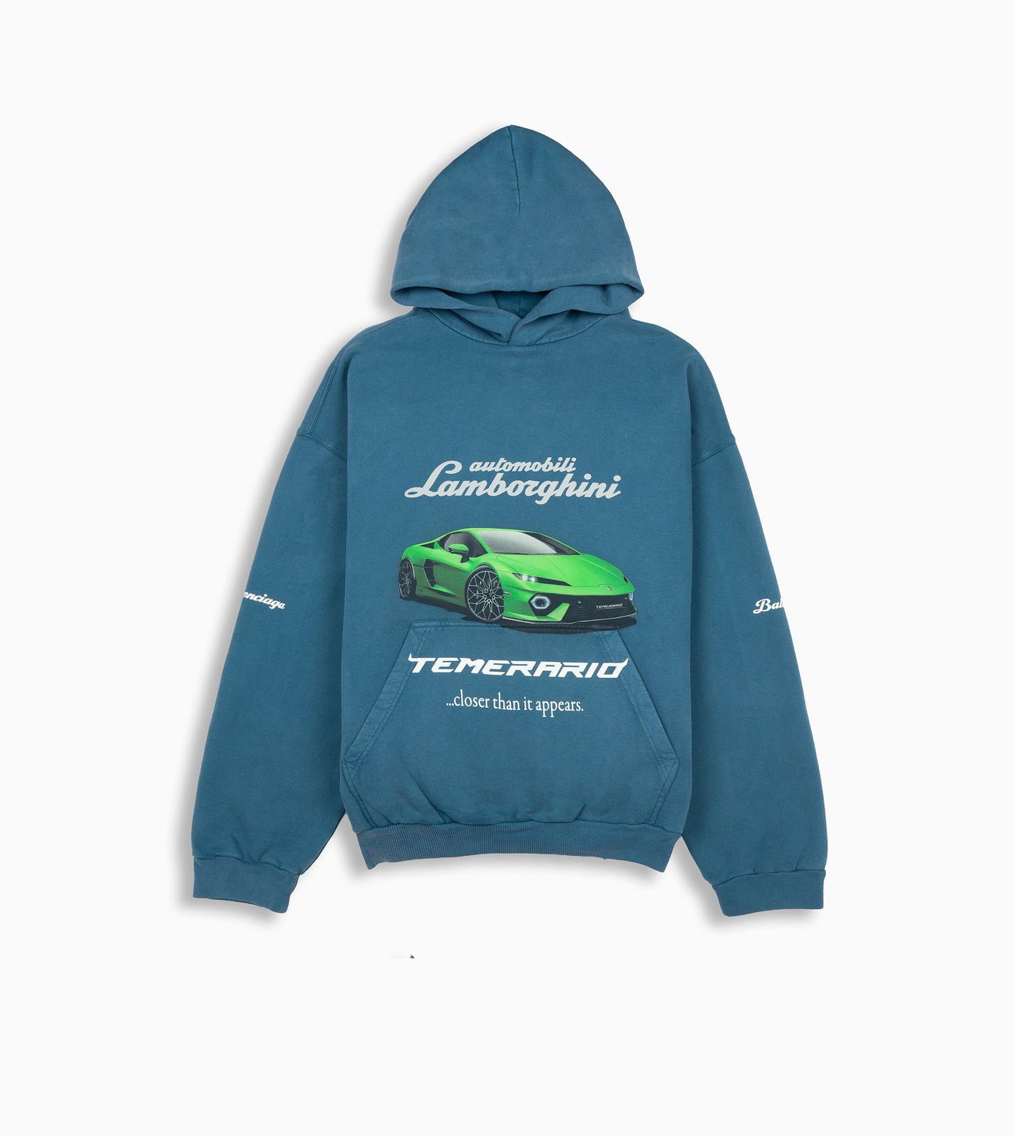 BALENCIAGA Medium Fit Hoodie Lamborghini