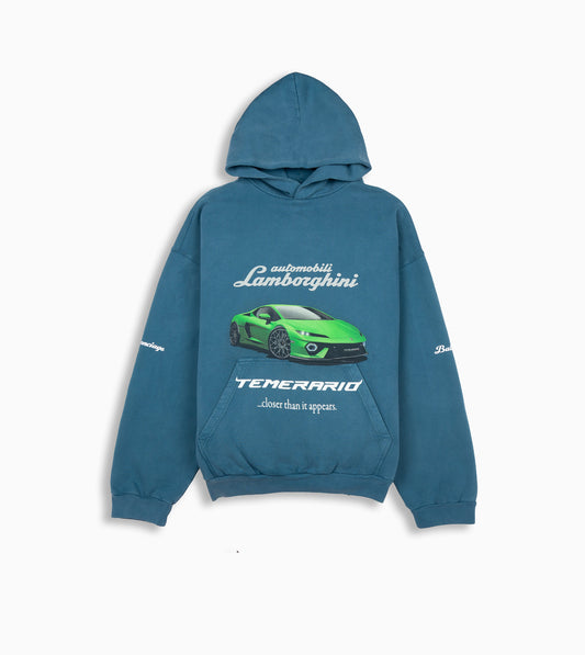 BALENCIAGA Medium Fit Hoodie Lamborghini