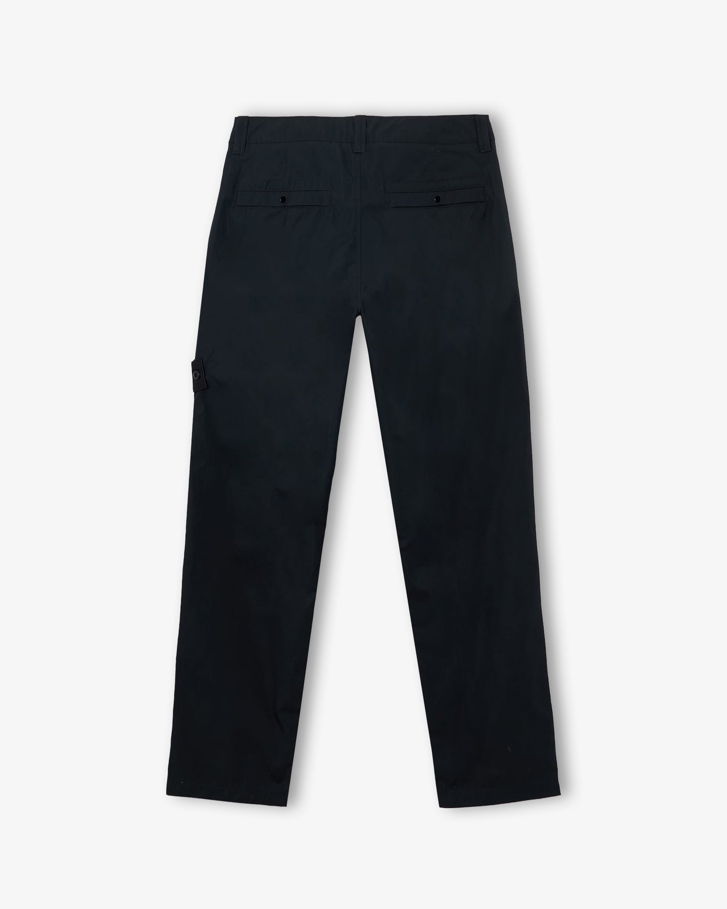 STONE ISLAND Cotton Canvas Trousers Navy