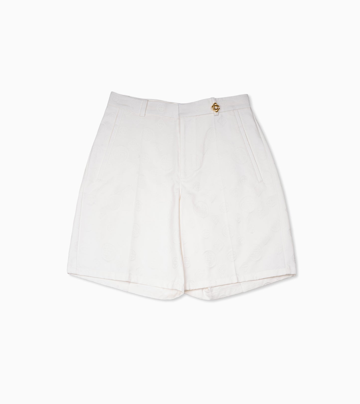 Shorts con monograma de CASABLANCA Blancos