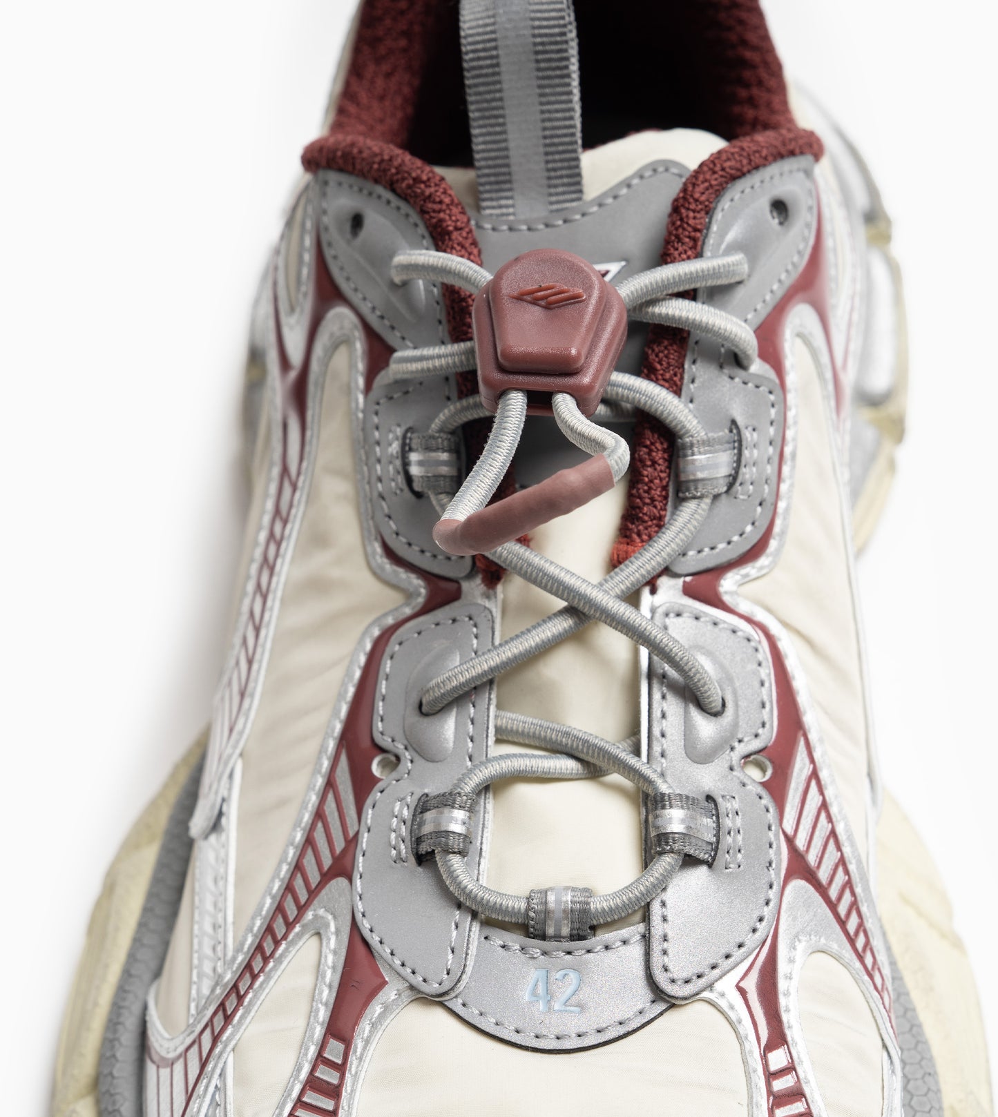 BALENCIAGA 3XL Sneaker White Burgundy