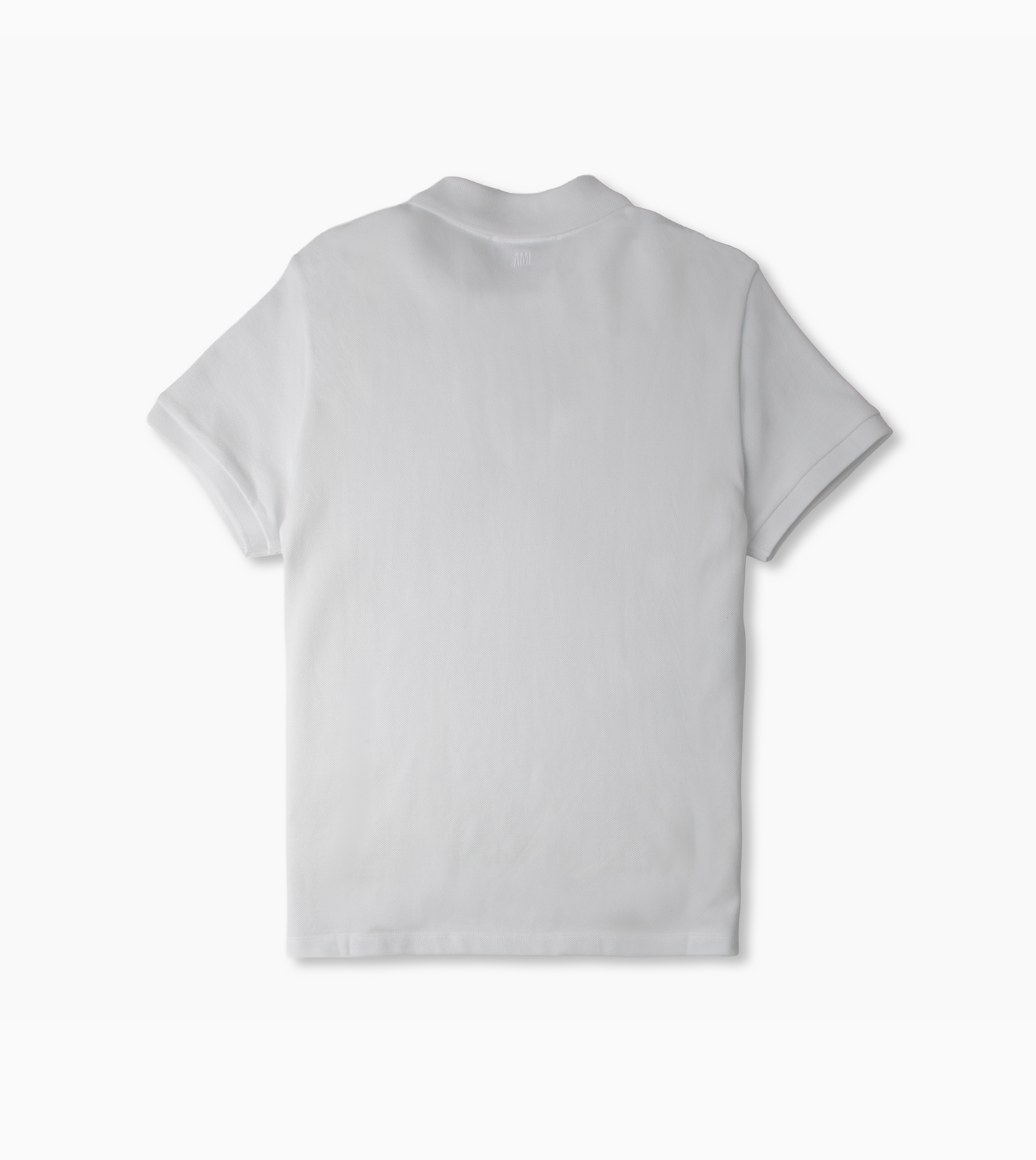 AMI PARIS De Couer Contrast Polo White