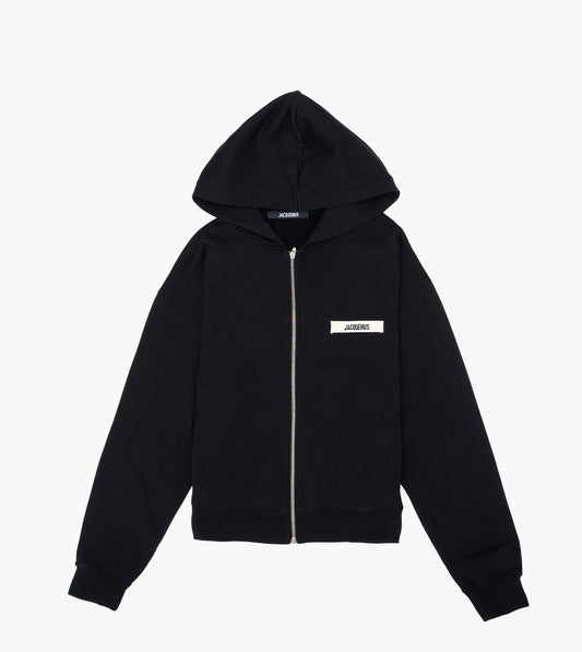 JACQUEMUS Le Hoodie Black