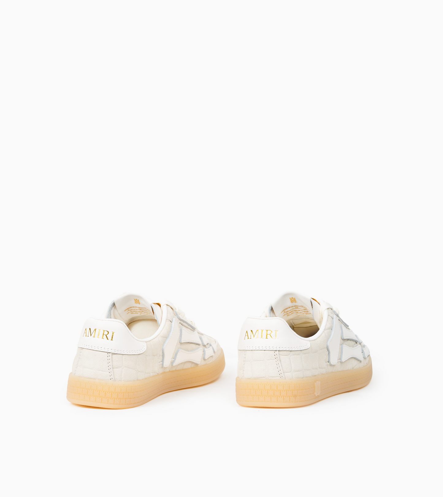 AMIRI Croc Debossed Pacific Bones