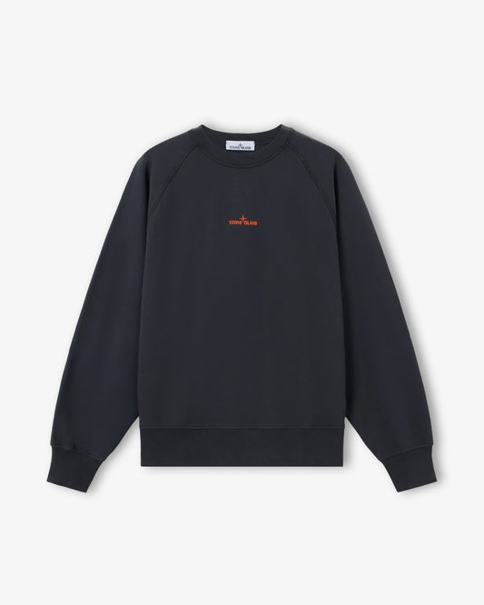 STONE ISLAND Sweatshirt Print Navy