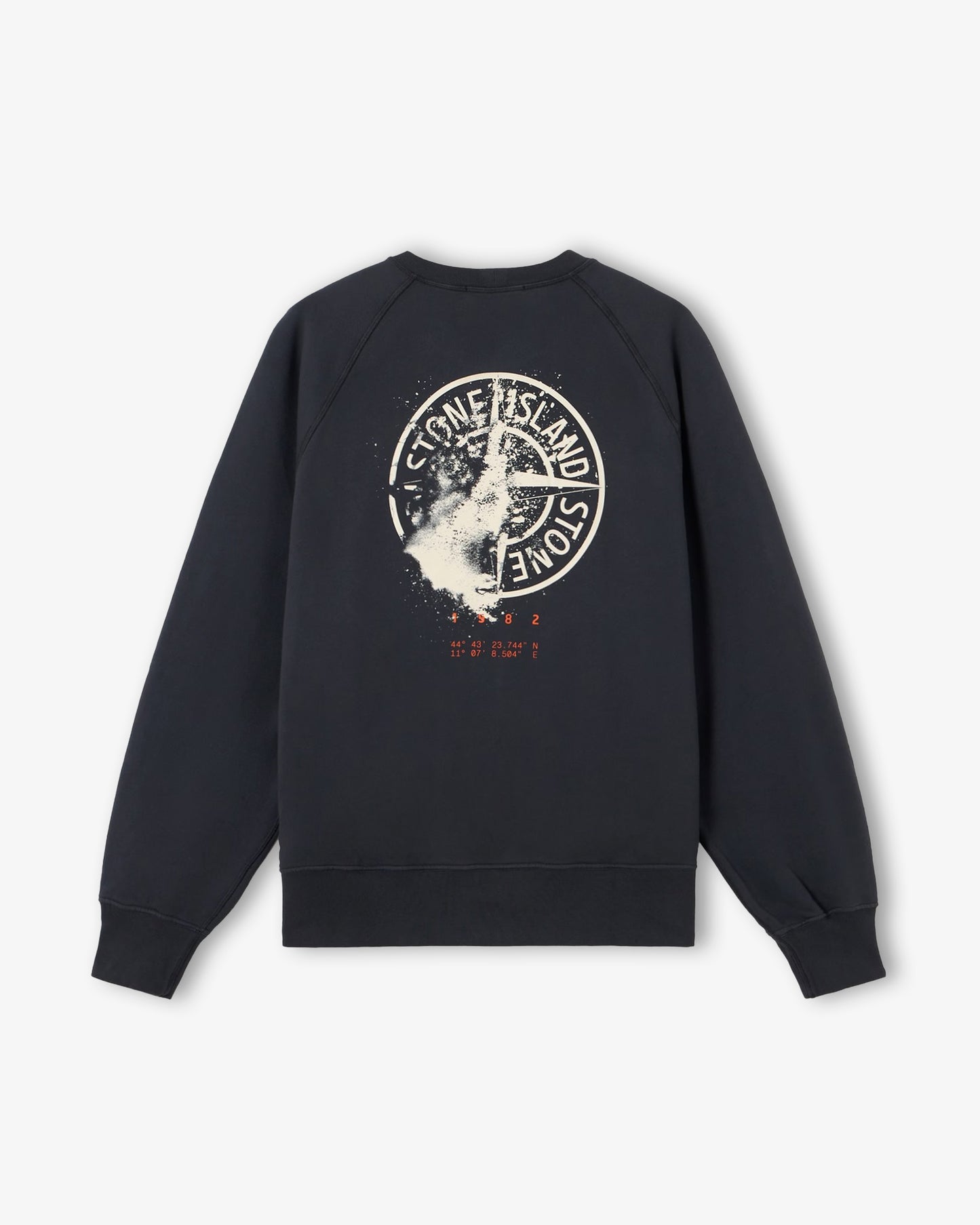 STONE ISLAND Sweatshirt Print Navy