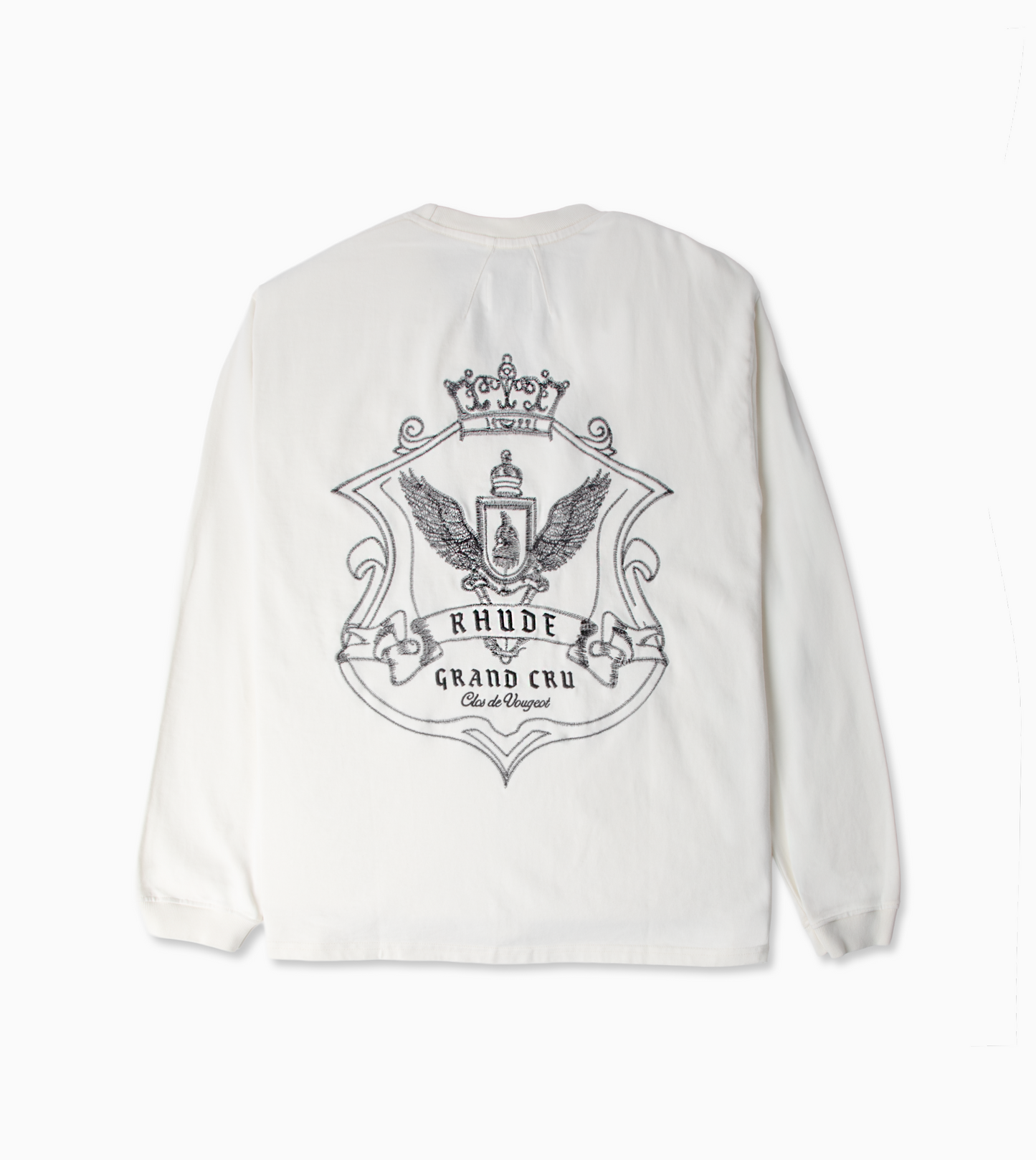 RHUDE Grand Cru Crest LS Tee