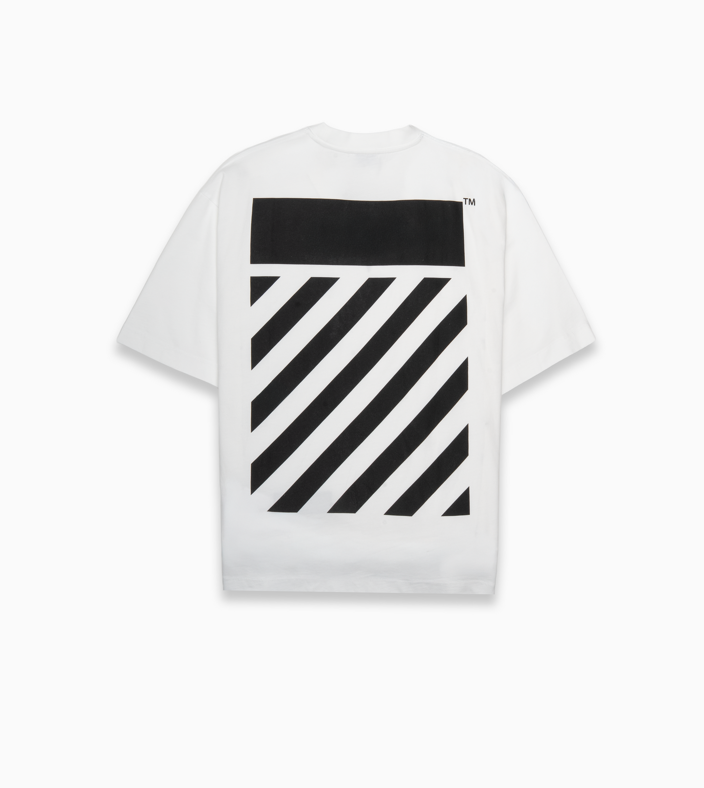 OFF-WHITE Flannel Diag Skate SS Tee White