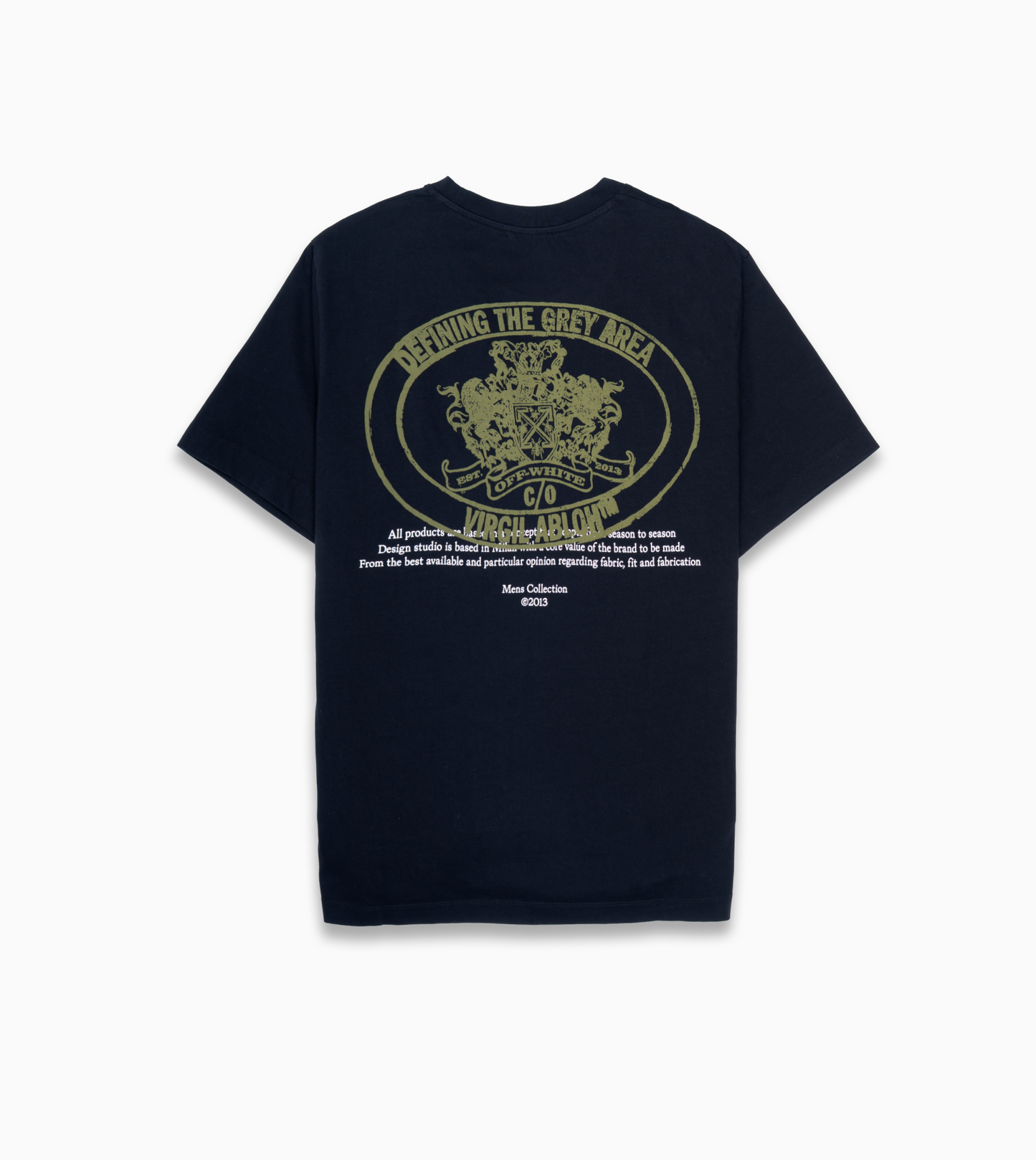 OFF-WHITE Spray Stamp Slim Tee