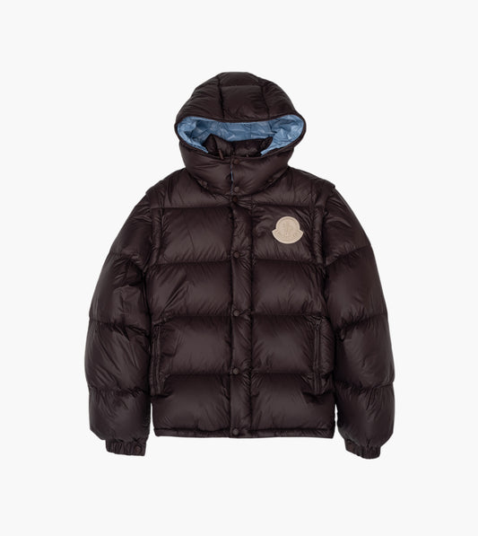 MONCLER Cyclone Jacket Brown-Blue