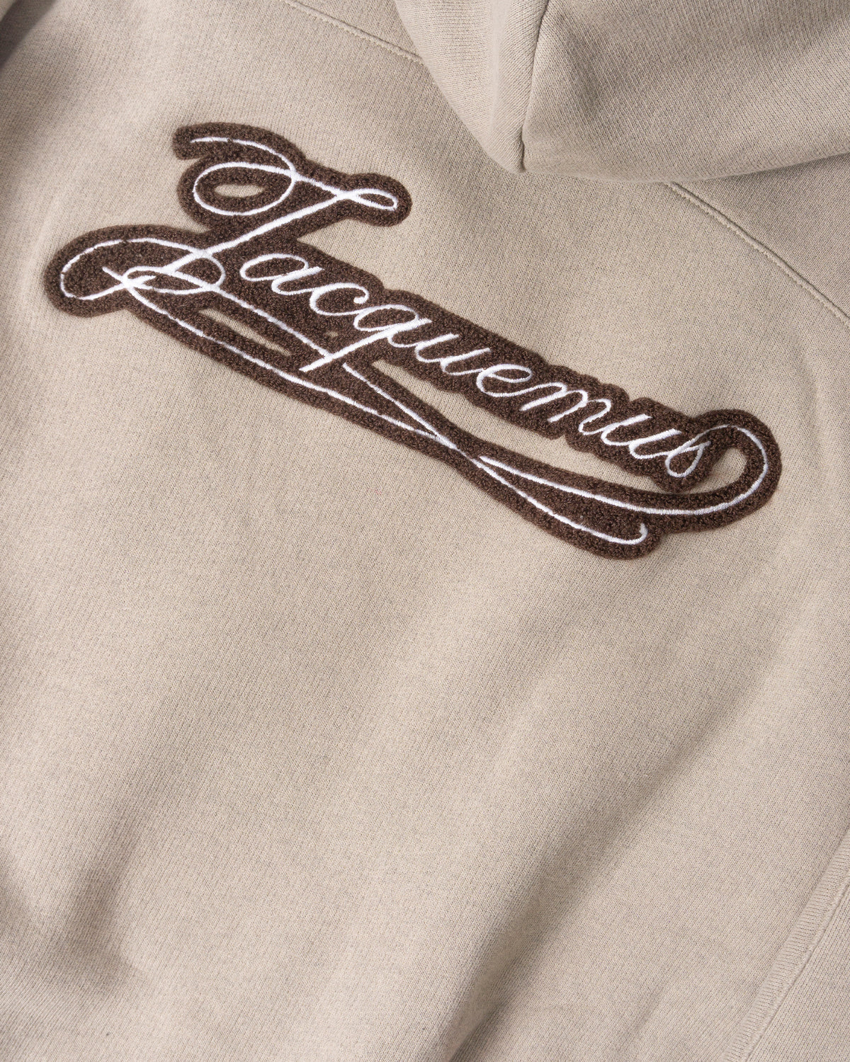 JACQUEMUS Le Hoodie Torneo Beige