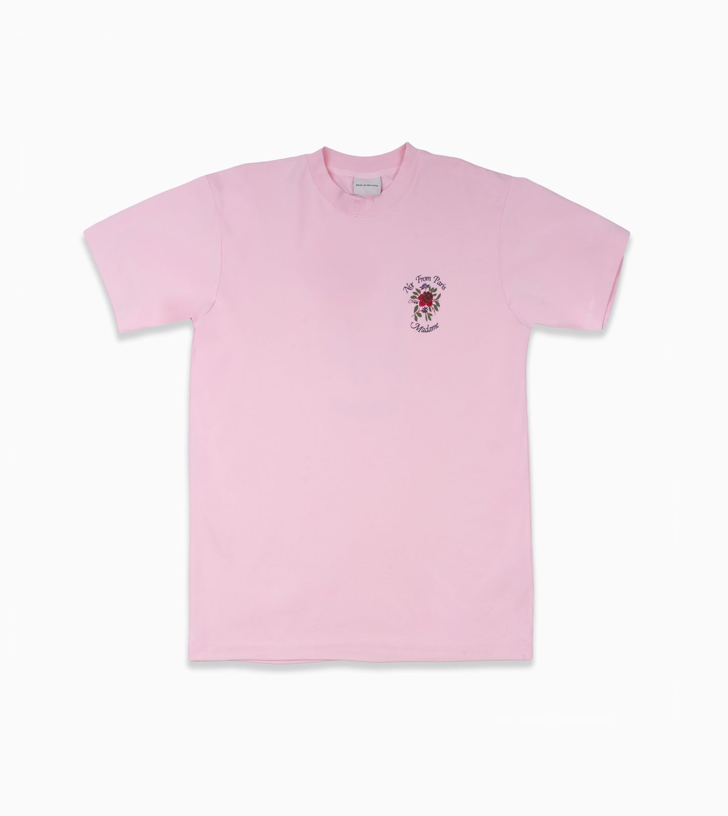 DRÔLE DE MONSIEUR T-Shirt Slogan Rose Pink