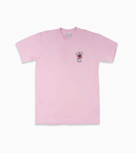 DRÔLE DE MONSIEUR T-Shirt Slogan Rose Pink