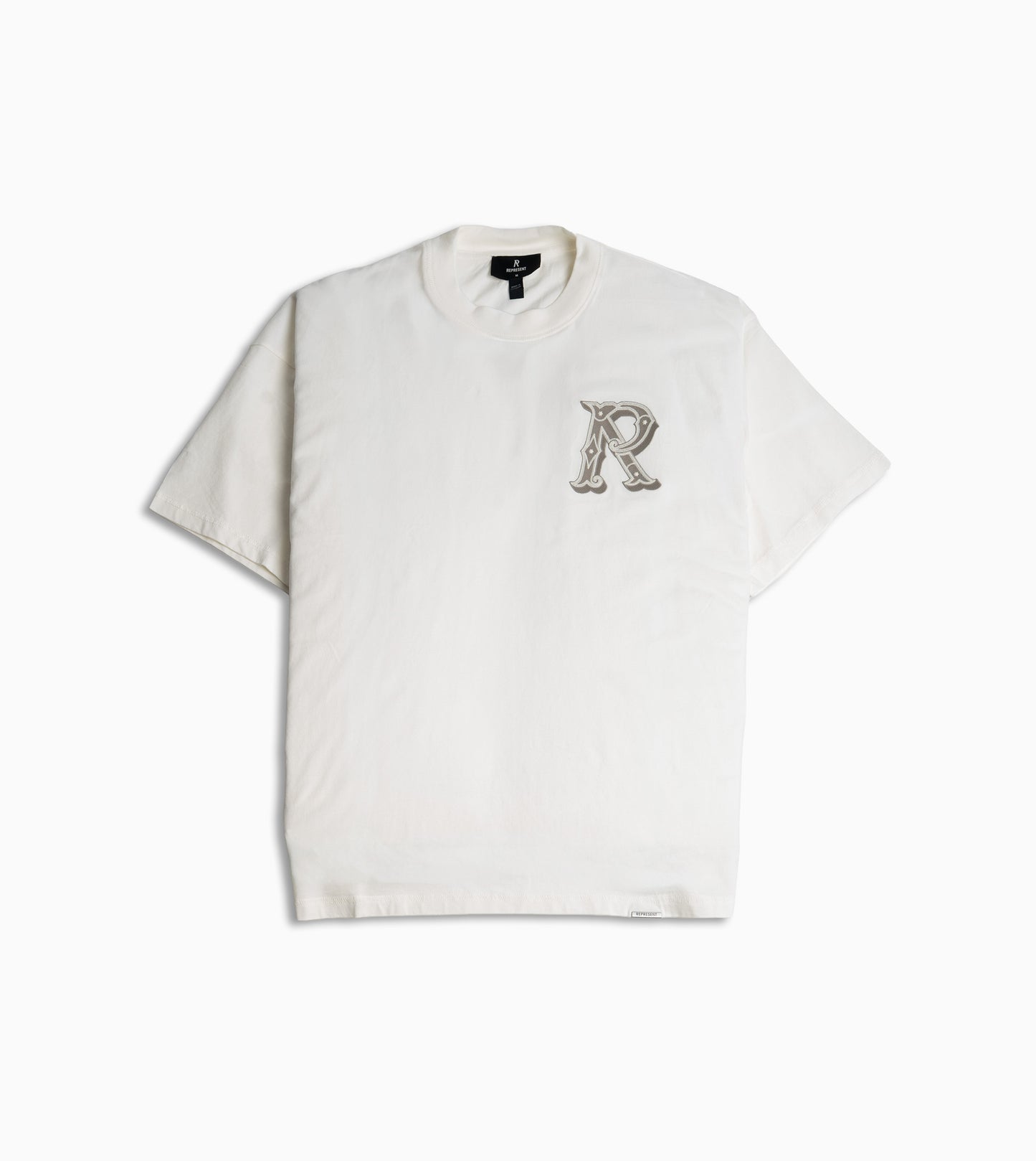 REPRESENT Western Initial T-Shirt White