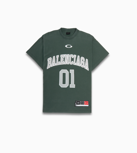 BALENCIAGA Oversized Basketball T-Shirt