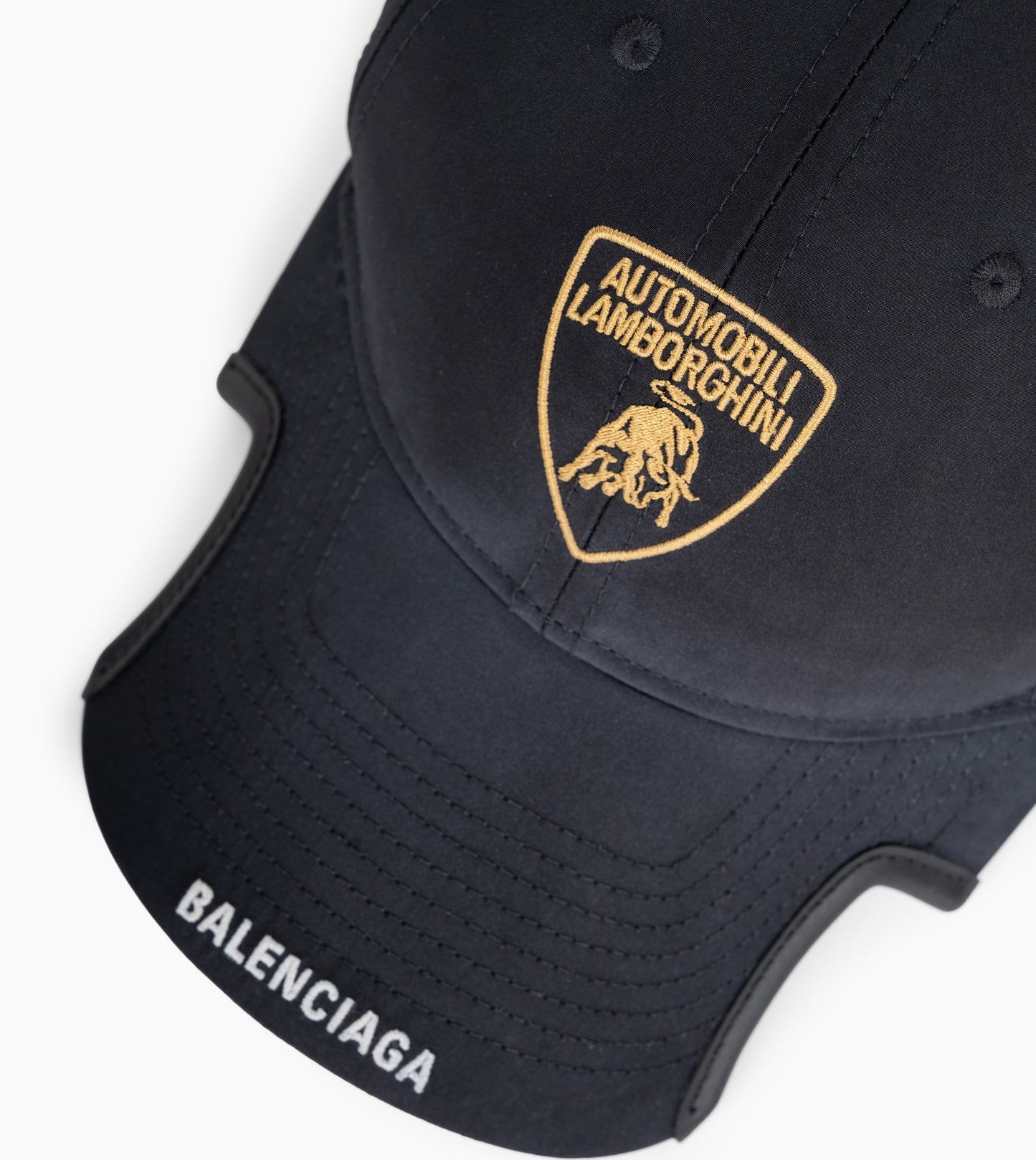 BALENCIAGA Automobili Lamborghini Cap in Black