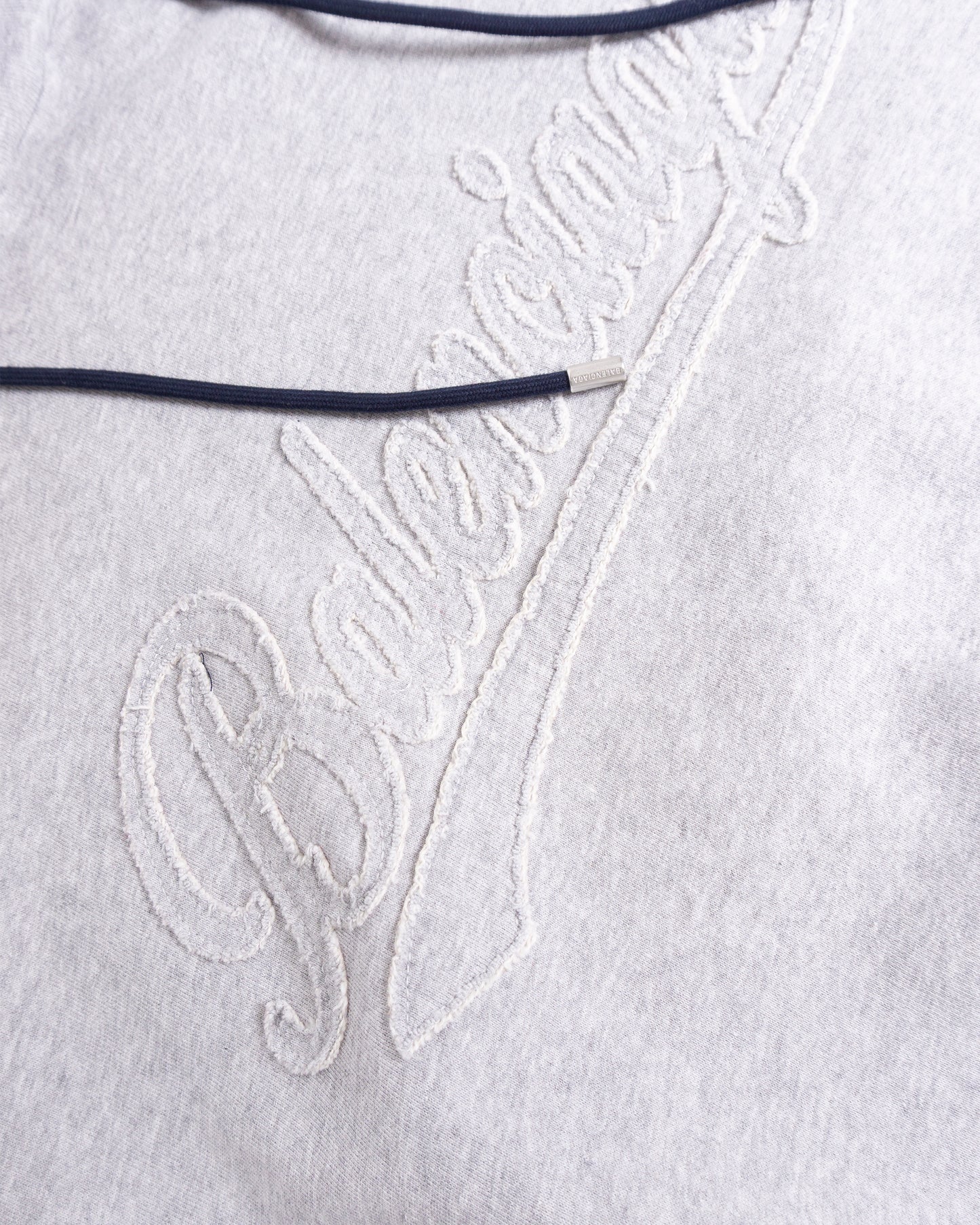 BALENCIAGA Frayed Script Dry Molleton
