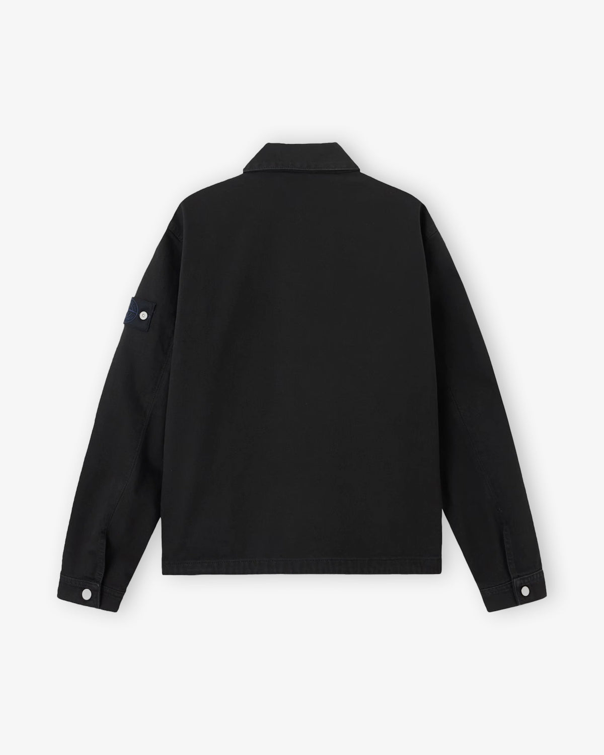 STONE ISLAND Biker Jacket Black