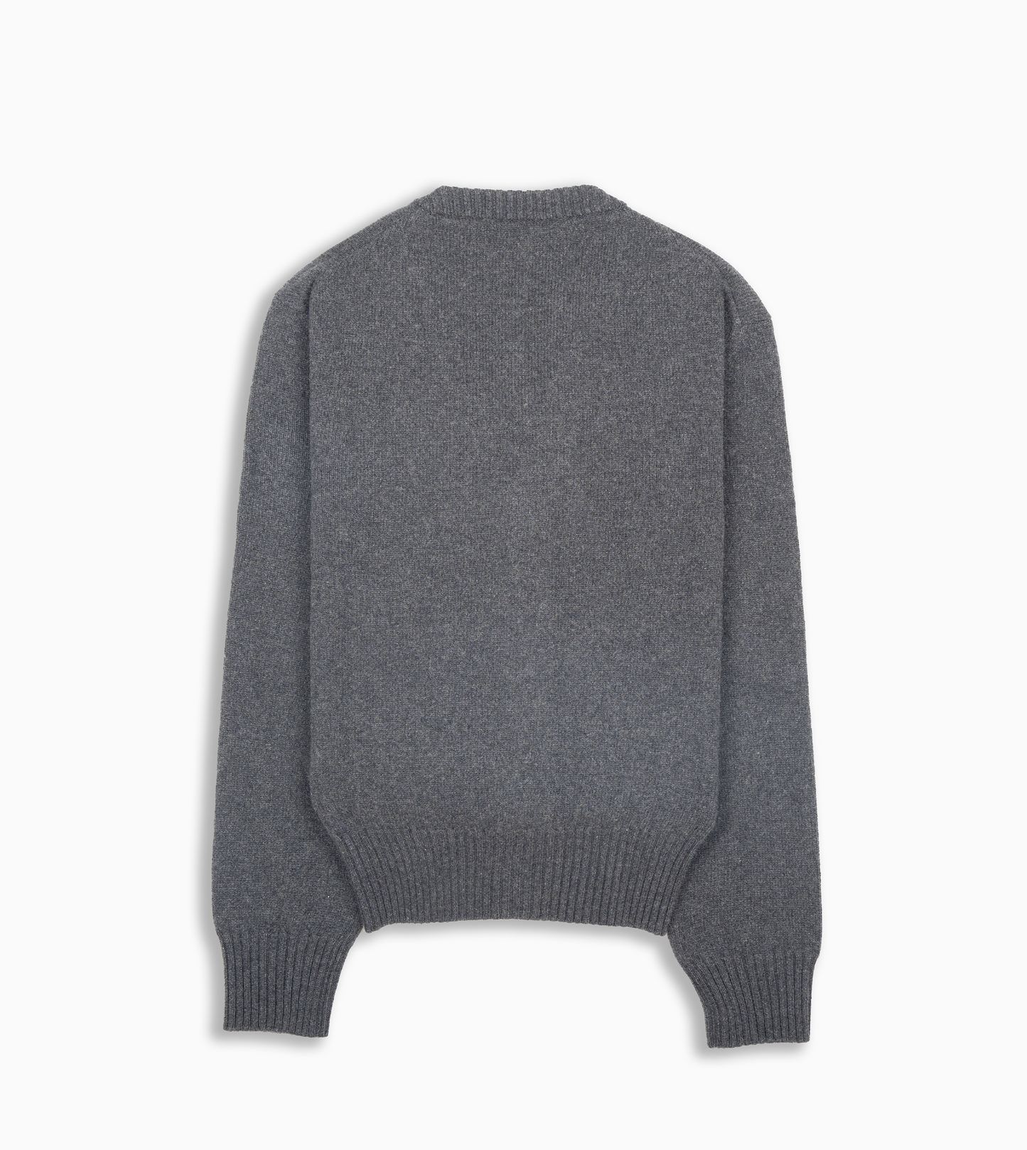 AMI PARIS Cashmere Cardigan Dk.Grey