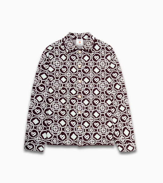 CASABLANCA Monogram Button Shirt