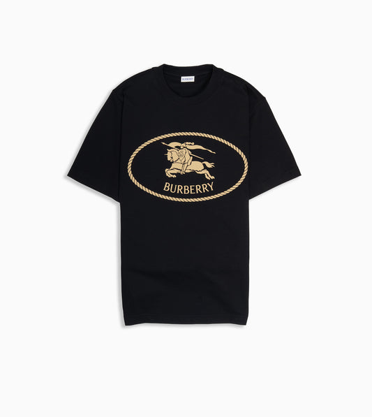 BURBERRY Knight Stamp T-Shirt Black