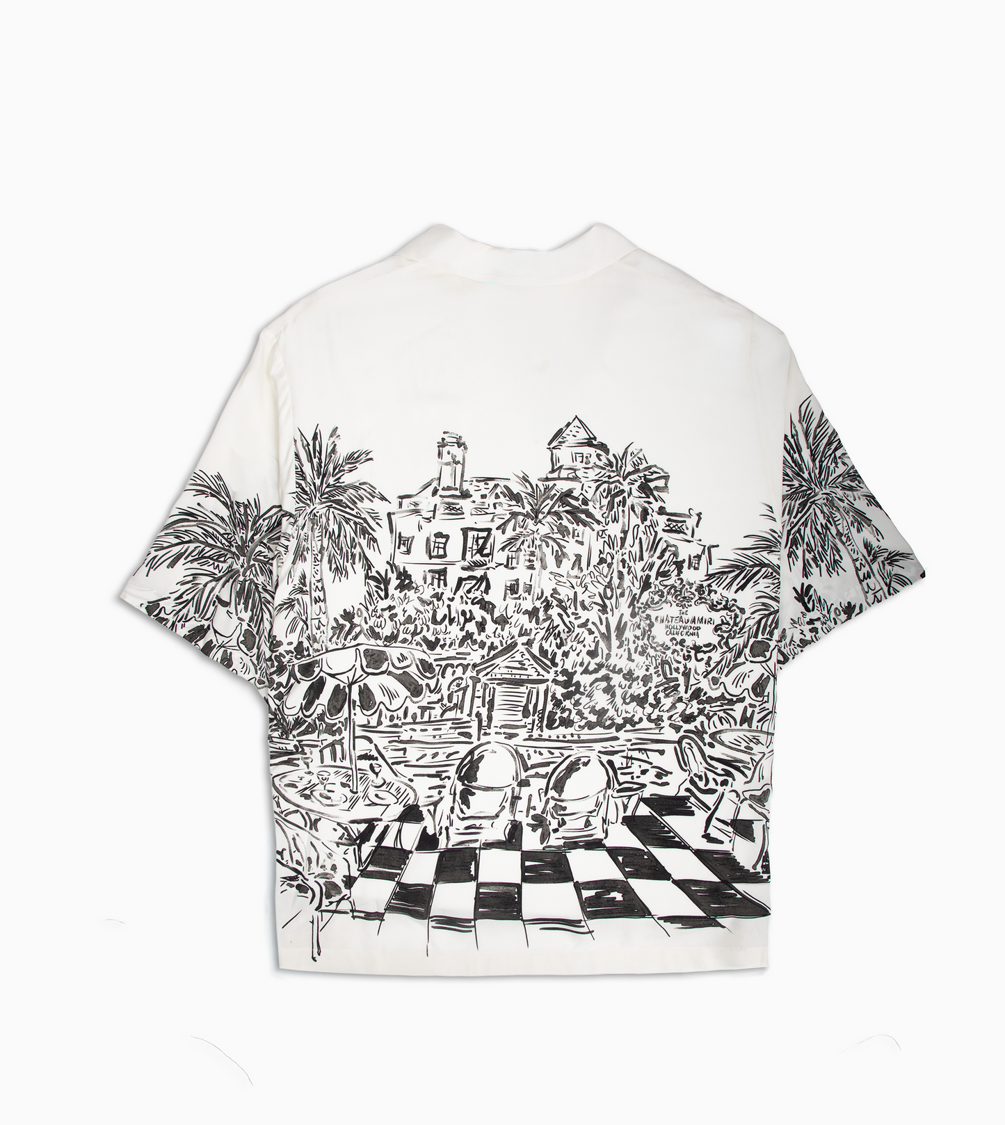 Camisa AMIRI Chateau Sketch Camp
