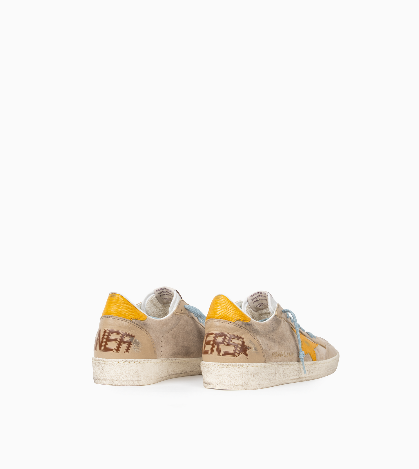 GOLDEN GOOSE BALLSTAR Suede  Upper Leather Toe and Spur