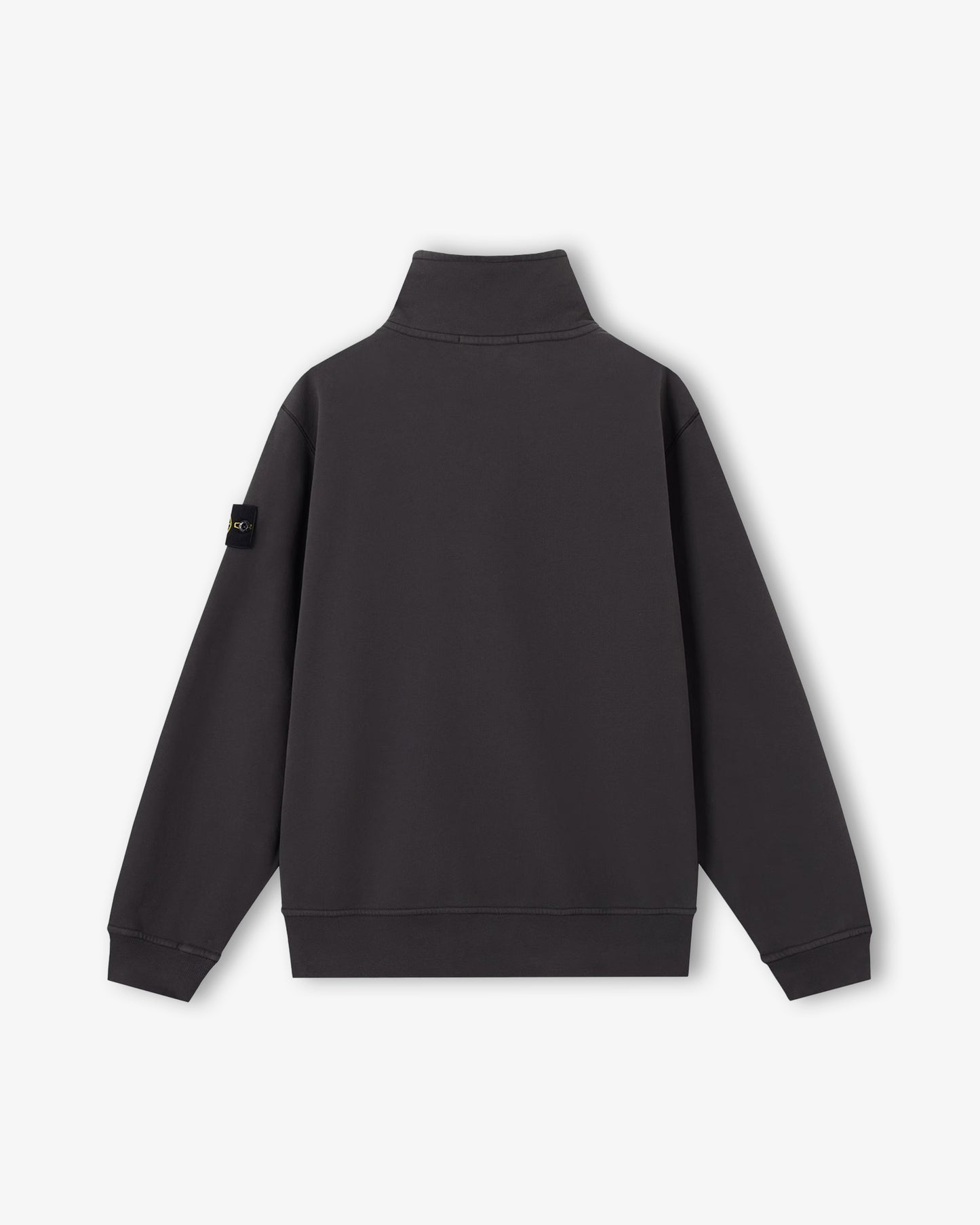 STONE ISLAND LS Polo Lead Grey