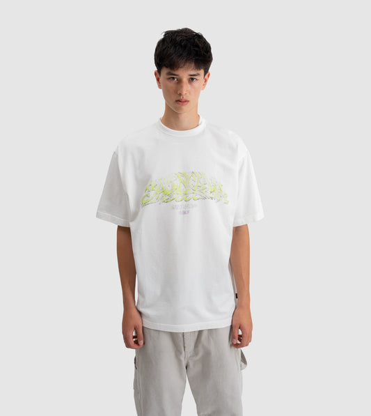 BALENCIAGA Medium Fit t-shirt WHITE-GREEN