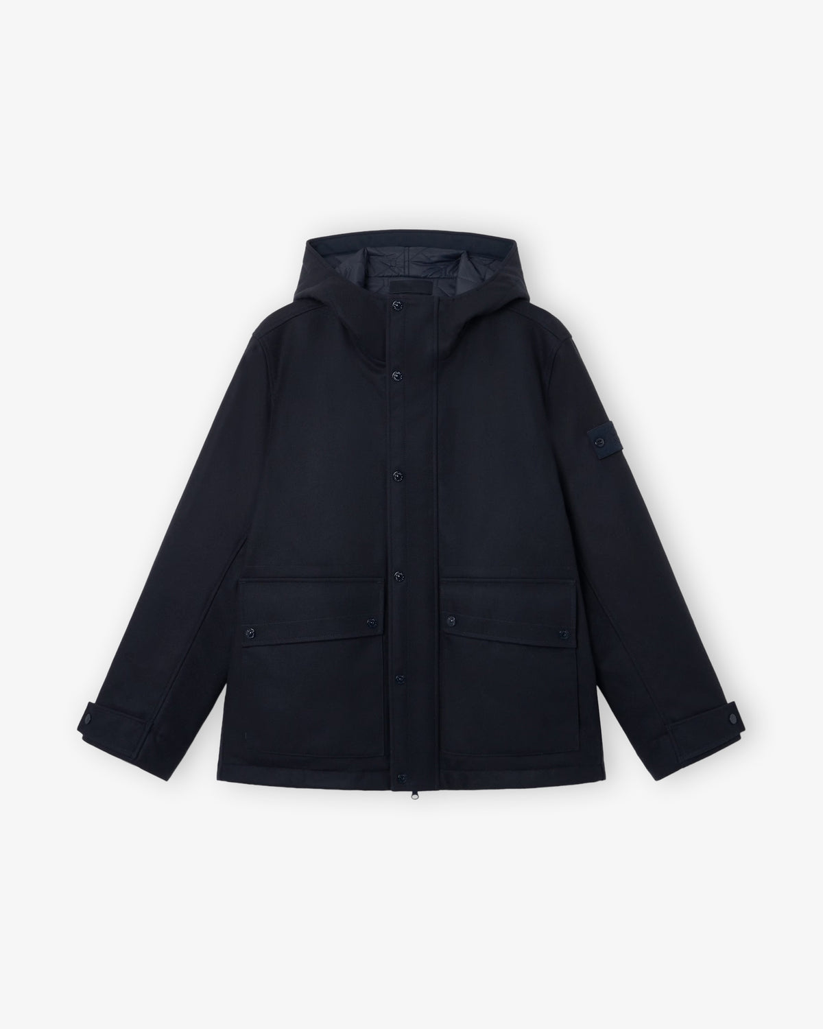 STONE ISLAND Short Parka Navy