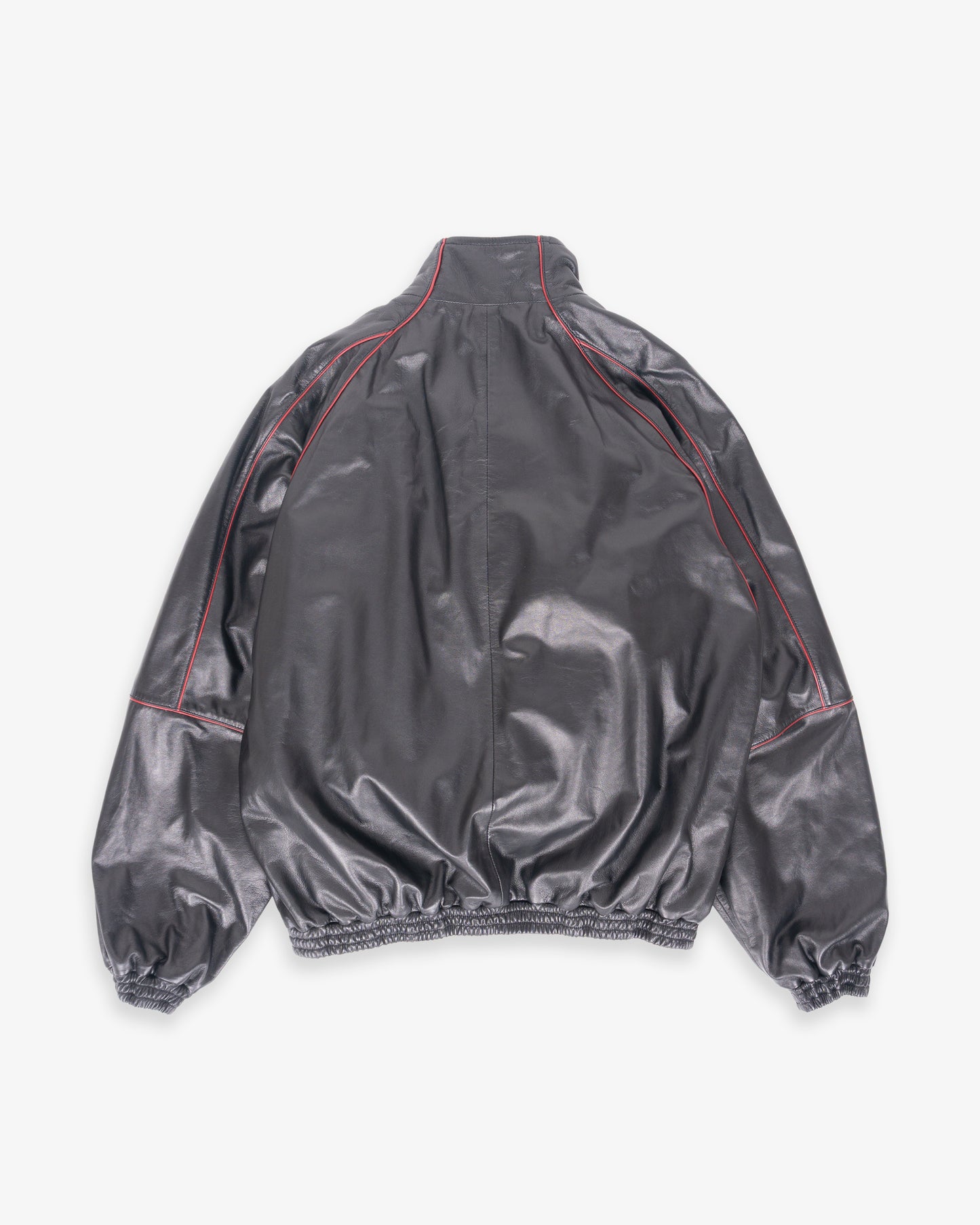 BALENCIAGA Tracksuit Jacket Semi Shiny Leather