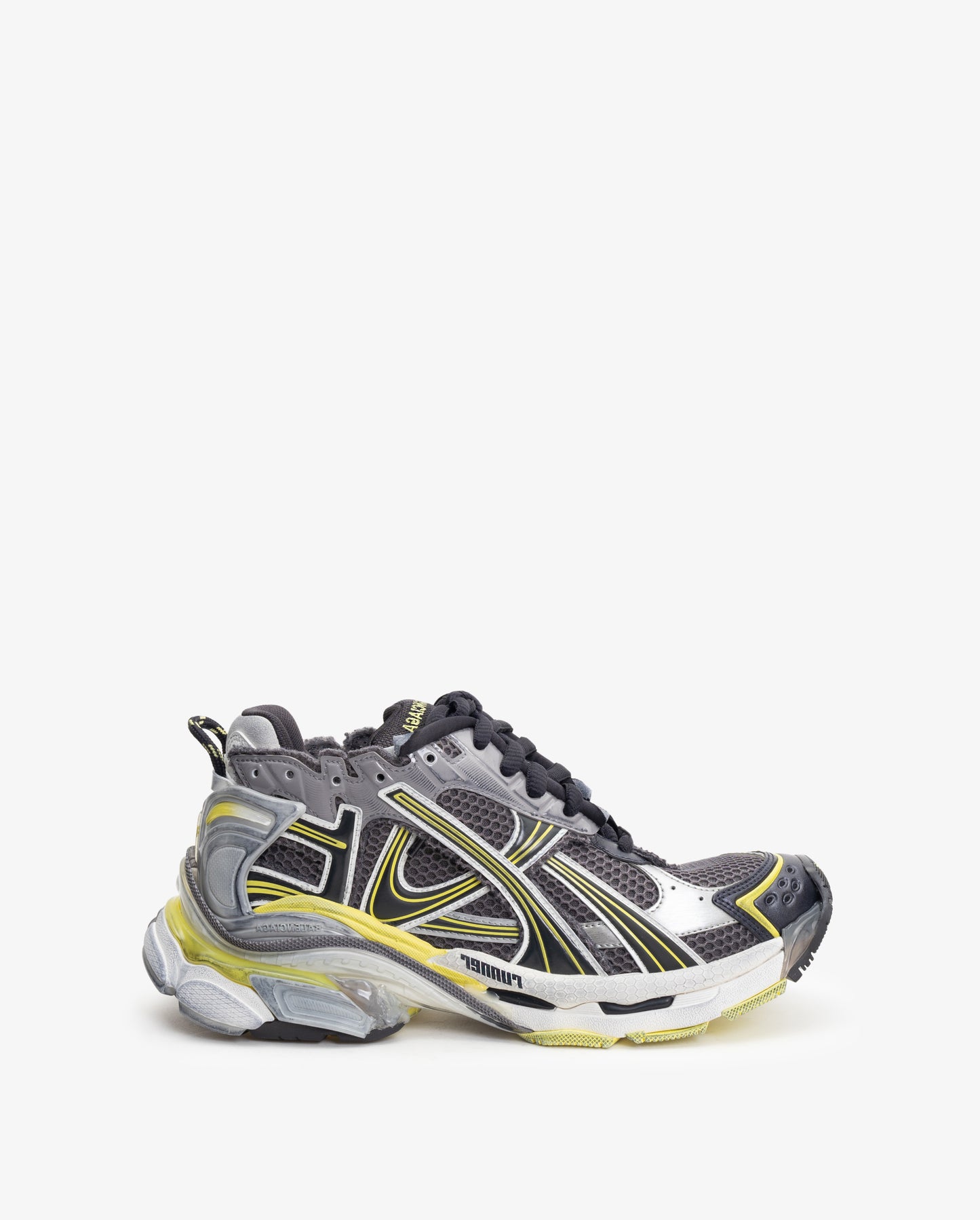 BALENCIAGA Runner Mesh Rubber Grey-Lime