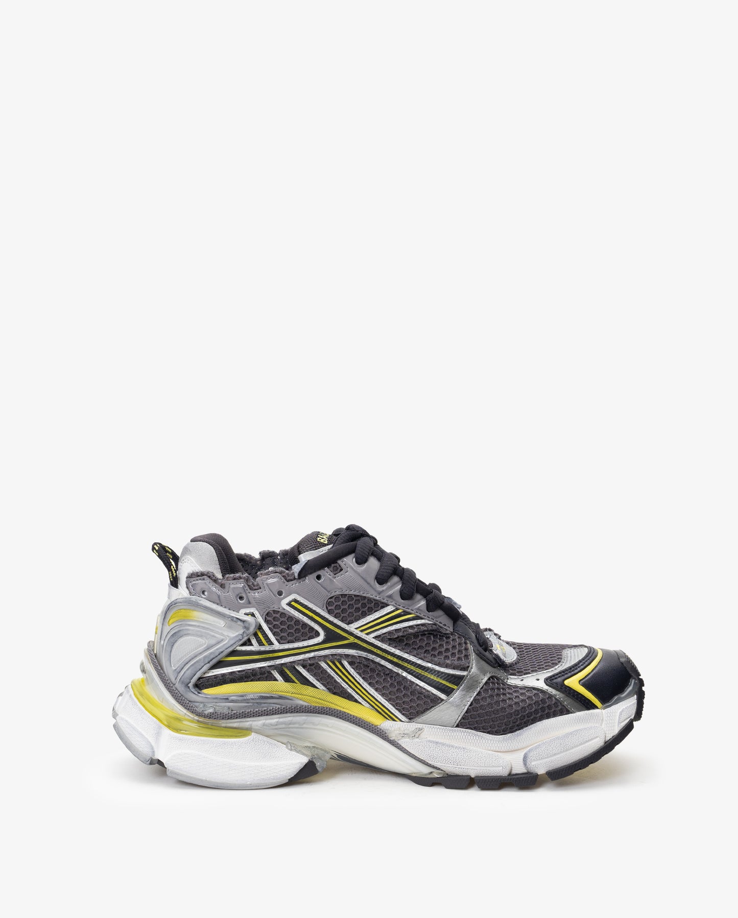 BALENCIAGA Runner Mesh Rubber Grey-Lime