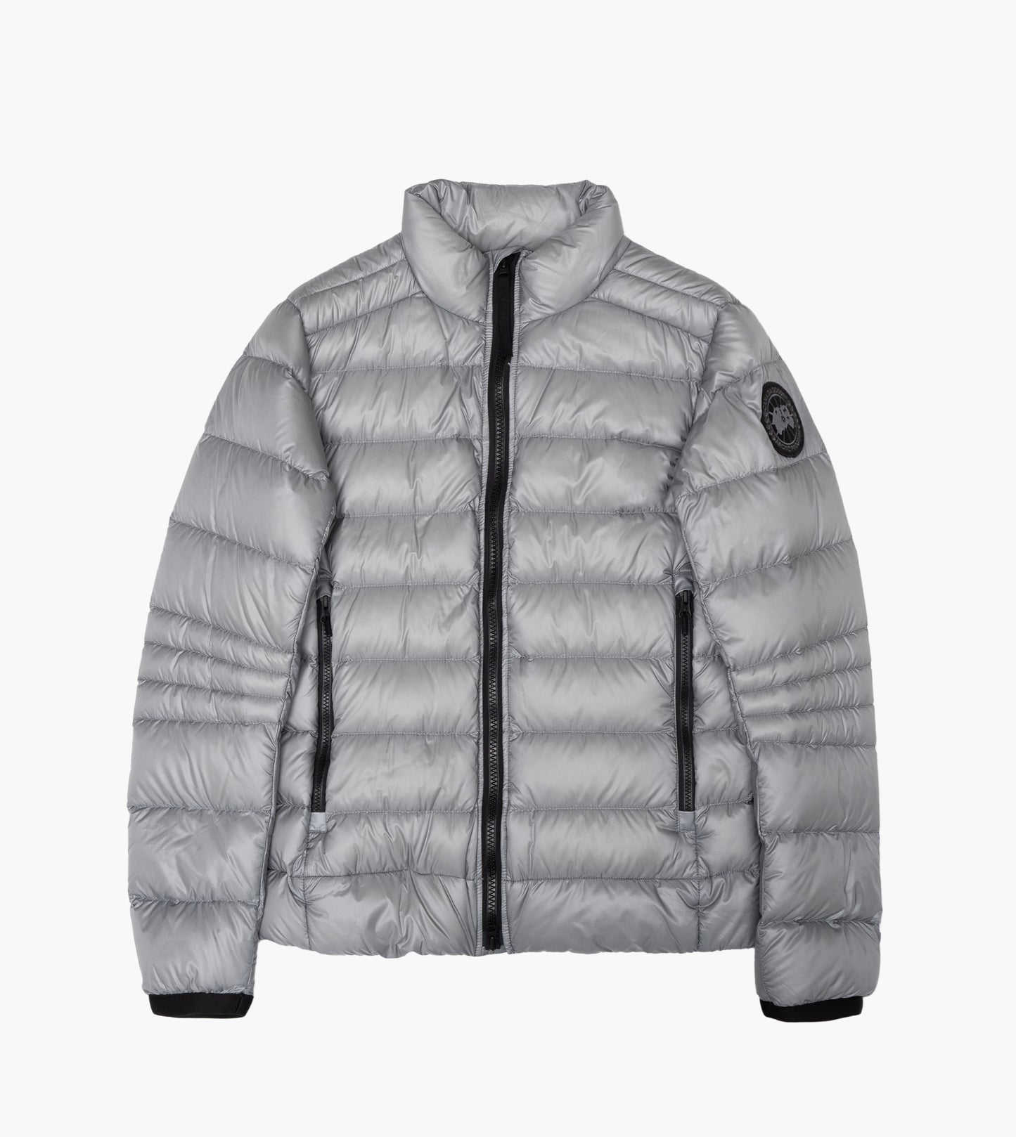 CANADA GOOSE Crofton Hooded Down Jacket Silver