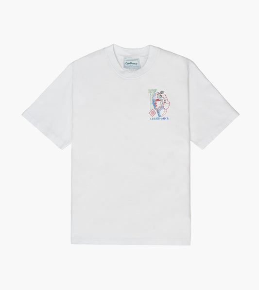 CASABLANCA Tennis Play T-shirt