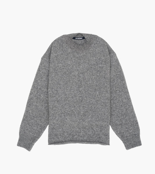 JACQUEMUS Le Pull Grey