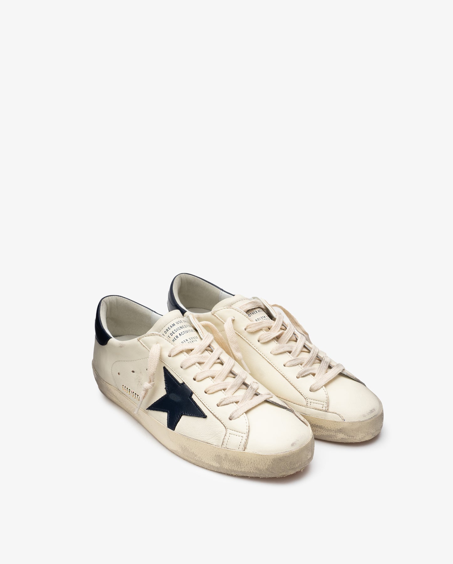 GOLDEN GOOSE Super Star Nappa Upper Shiny Leather Star and Heel