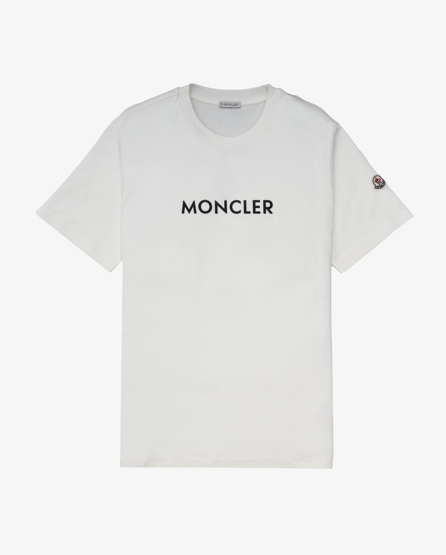 MONCLER Short Sleeve T-Shirt White