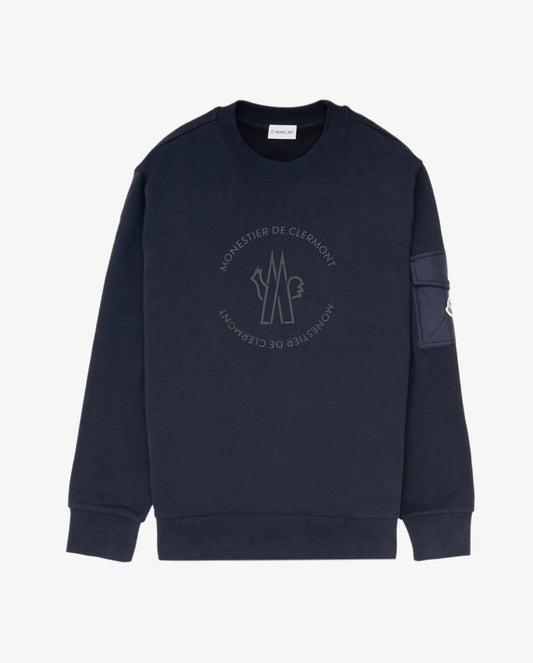 MONCLER Sweatshirt Navy