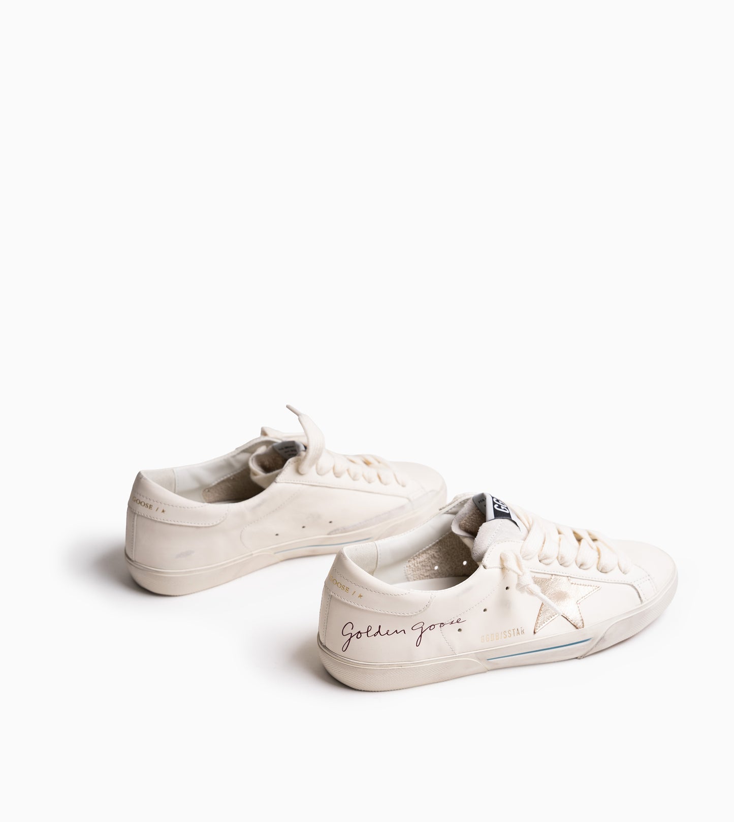 GOLDEN GOOSE Superstar White Platinum