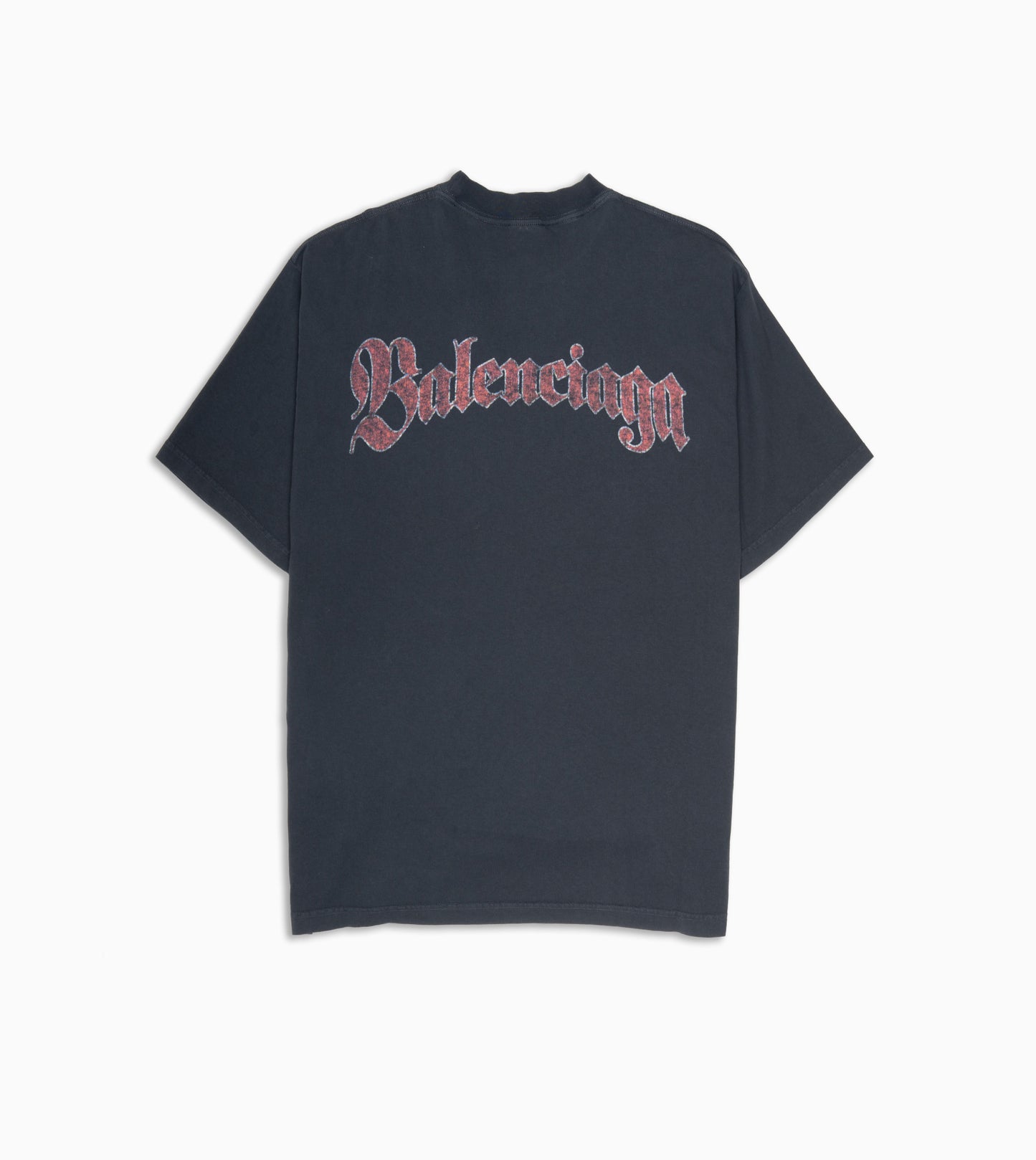 BALENCIAGA Spiral Crest T-Shirt Black