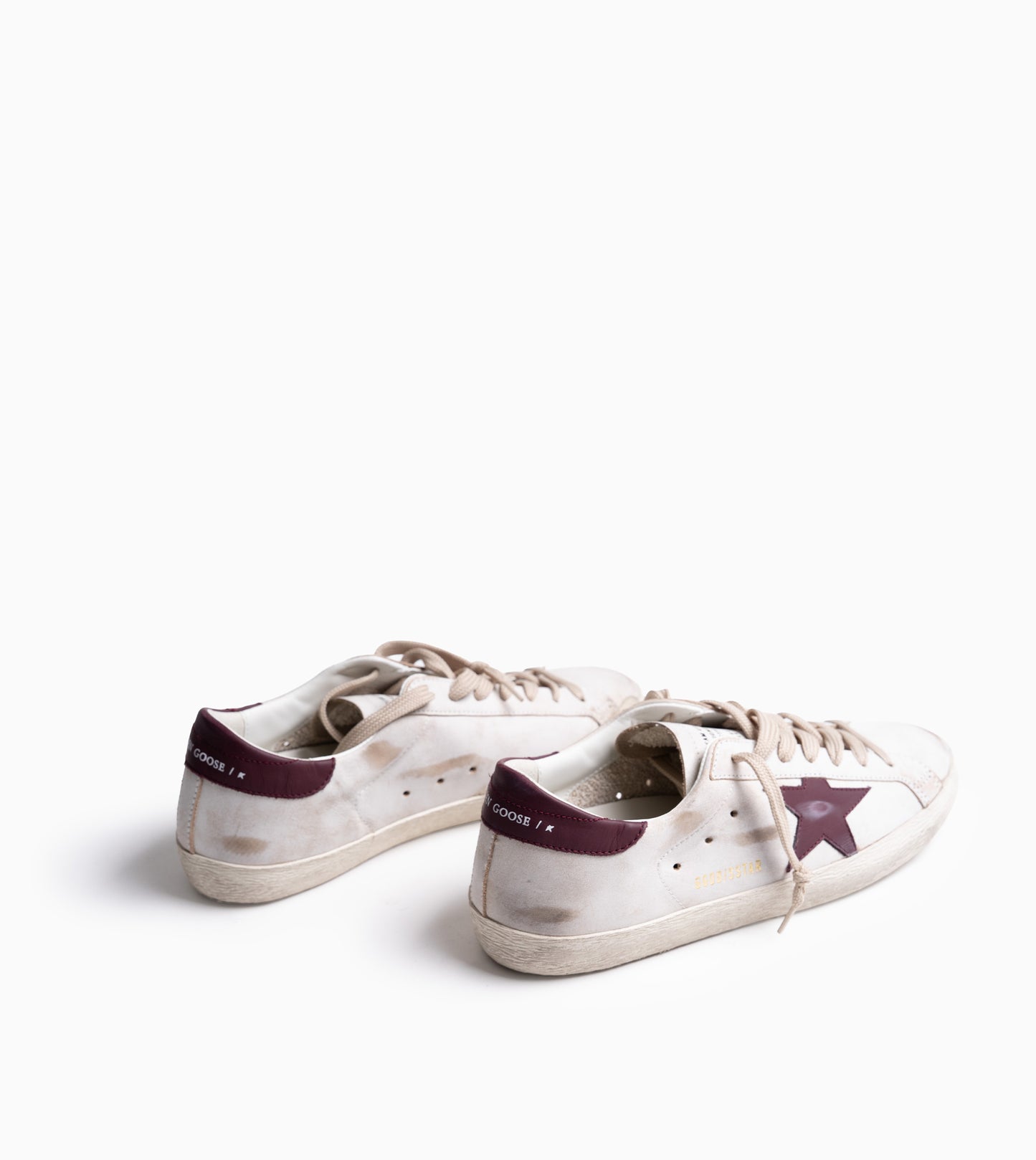 GOLDEN GOOSE Superstar White Red